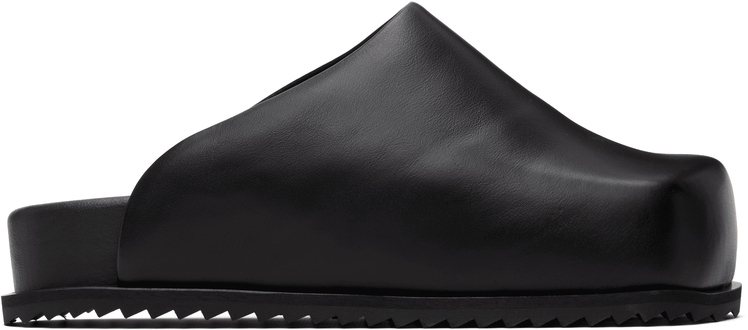 Black Truck Slide Loafers - Image 1