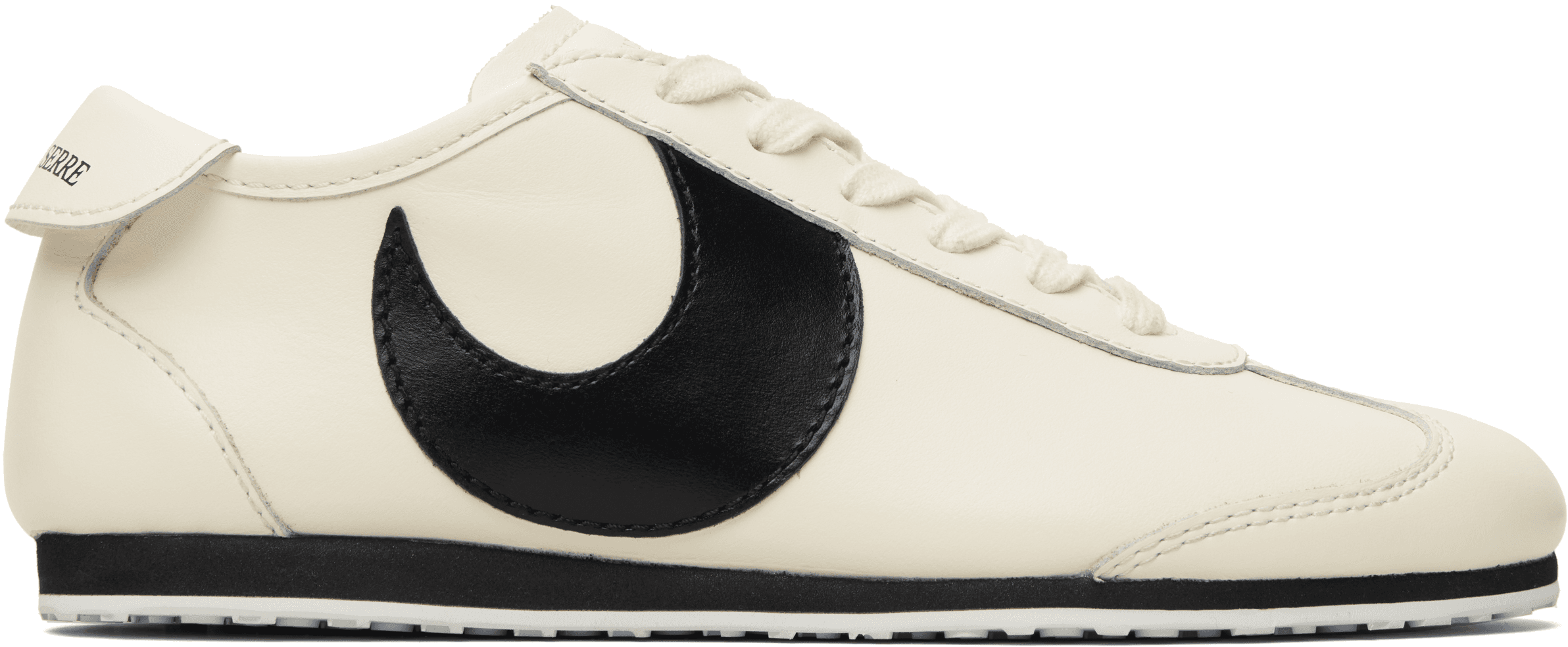 Off-White Matte Leather MS Astra Sneakers - Image 1