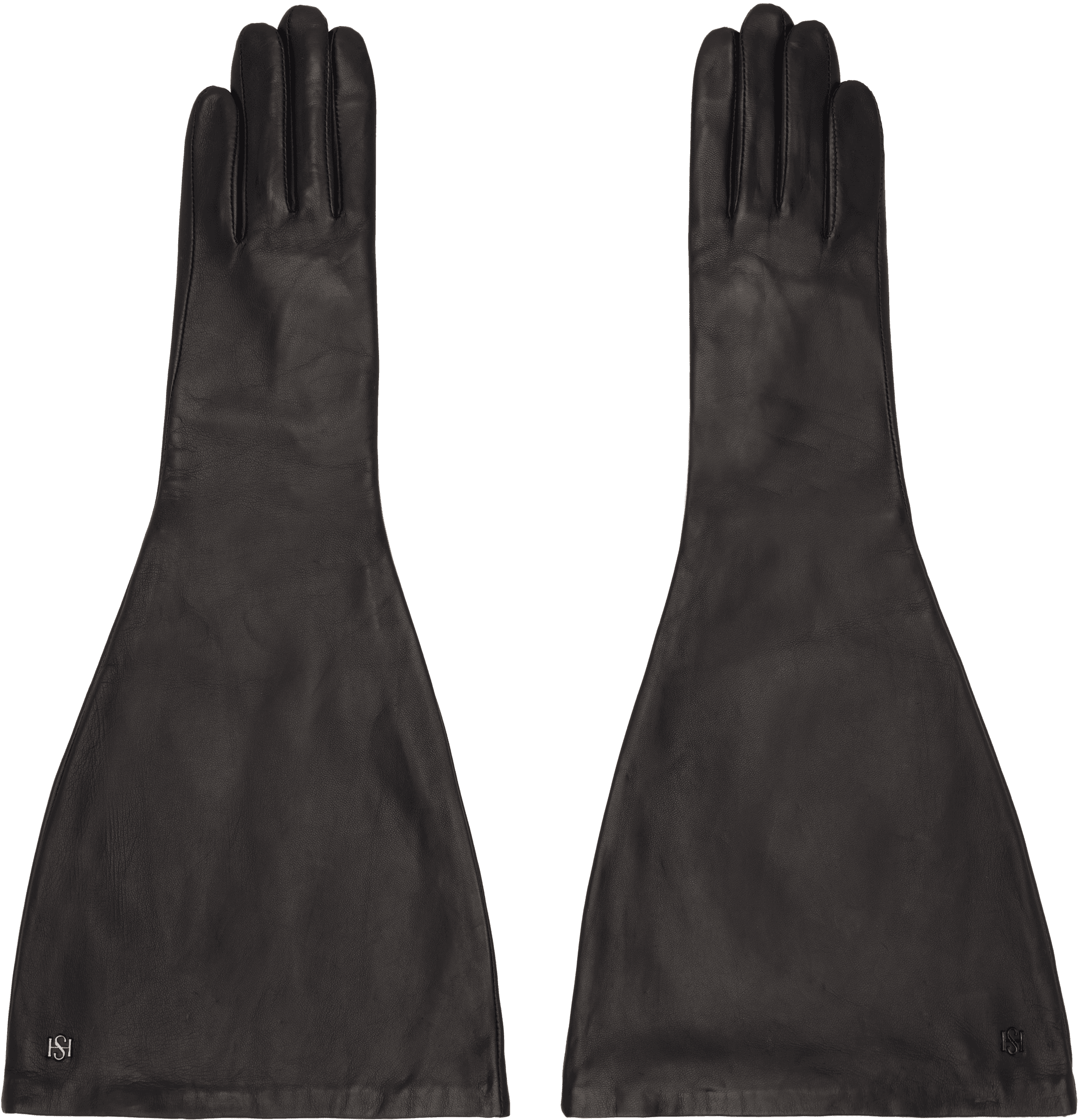 Black Essentials Wide Gloves - Image 1