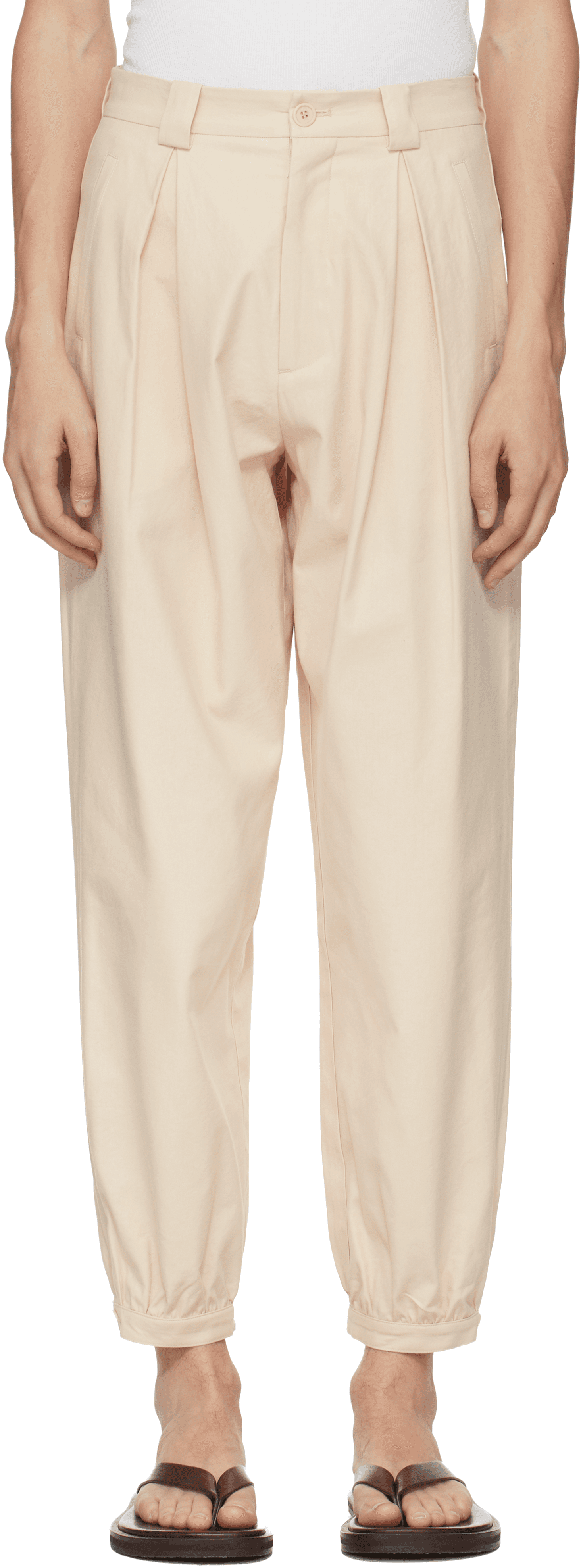 Off-White Gathering Trousers - Image 1
