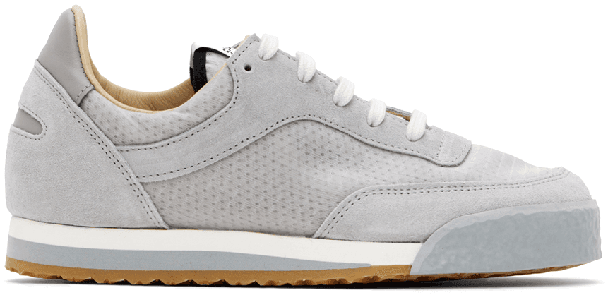 Gray Pitch Low Sneakers - Image 1
