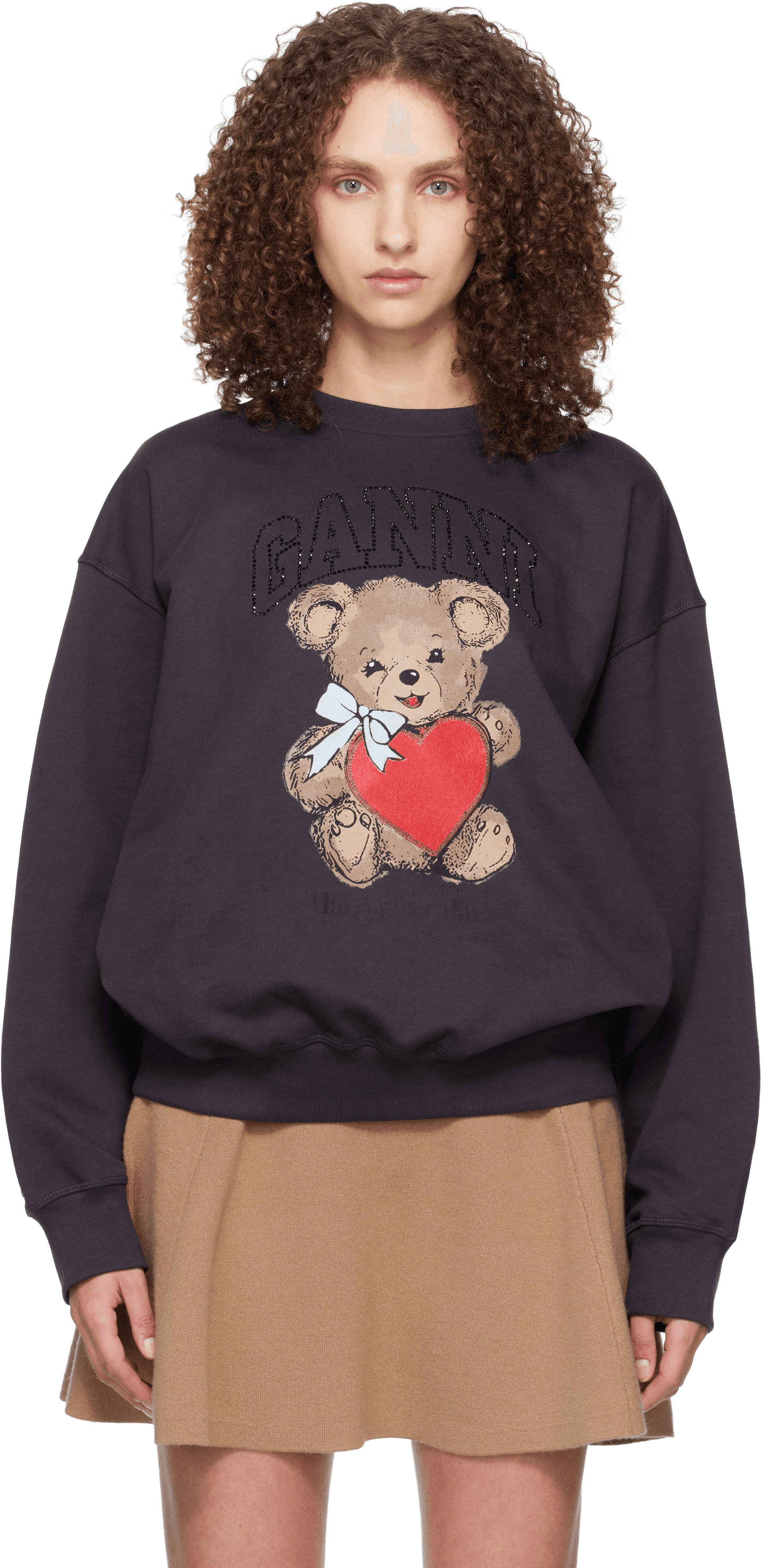 Gray Bear Sweatshirt - Image 1