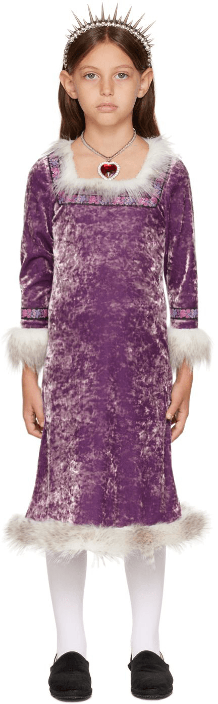 SSENSE Exclusive Kids Purple Princess Halloween Costume Dress - Image 1