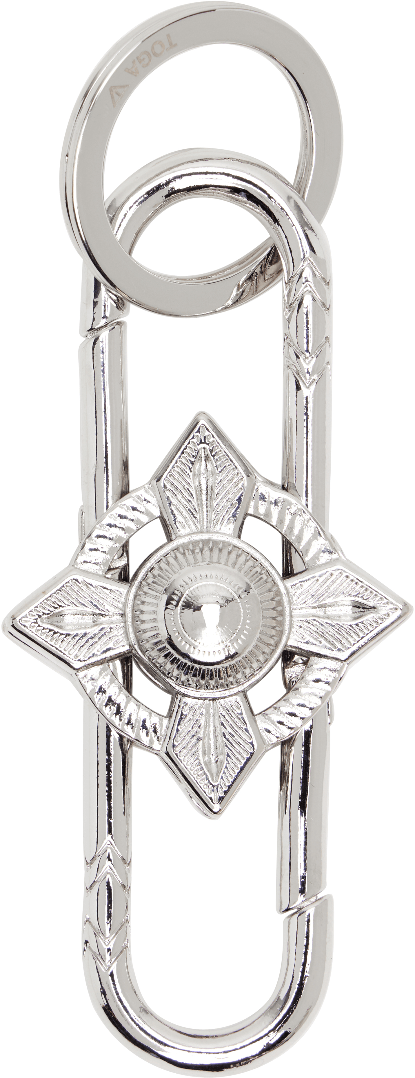 Silver Metal Keychain - Image 1