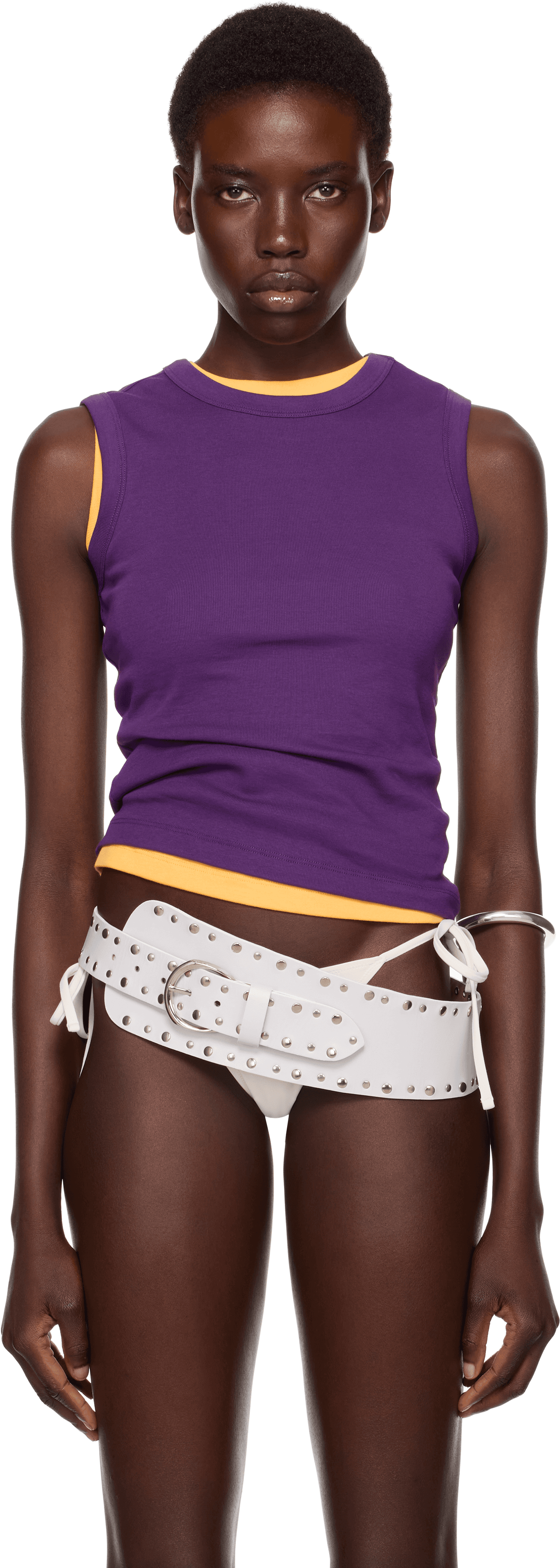SSENSE Exclusive Purple Esmé Tank Top - Image 1