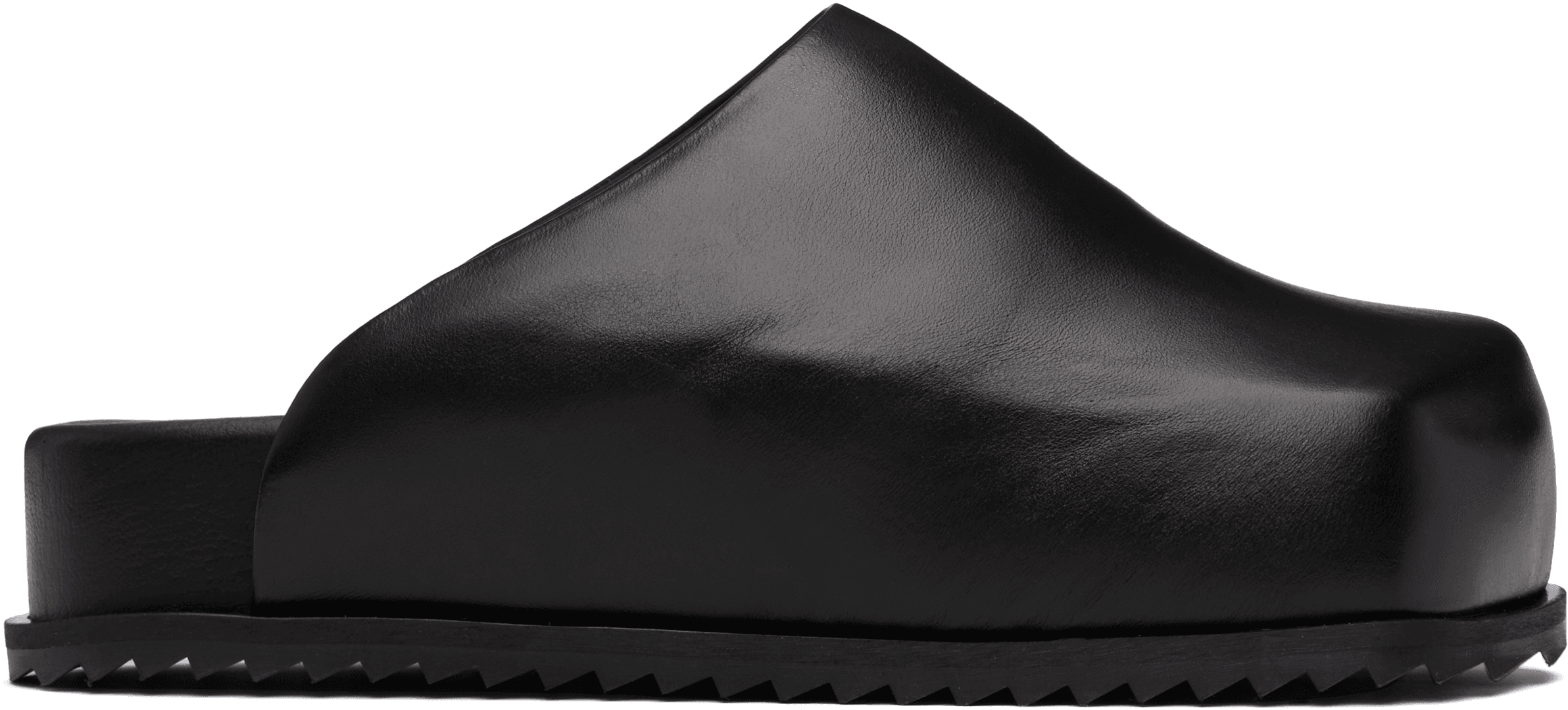 Black Truck Slide Loafers - Image 1