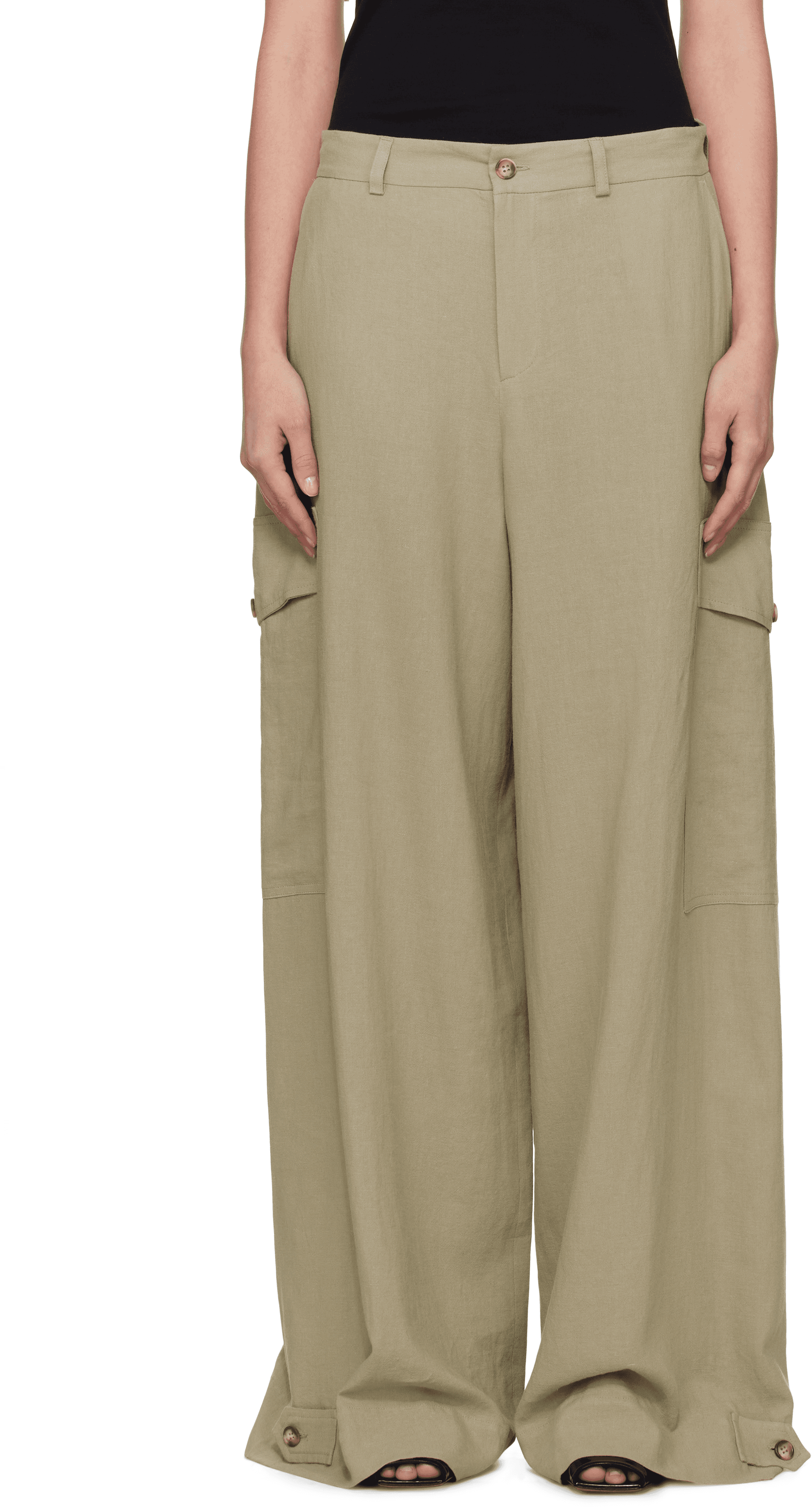 Green Stein Trousers - Image 1