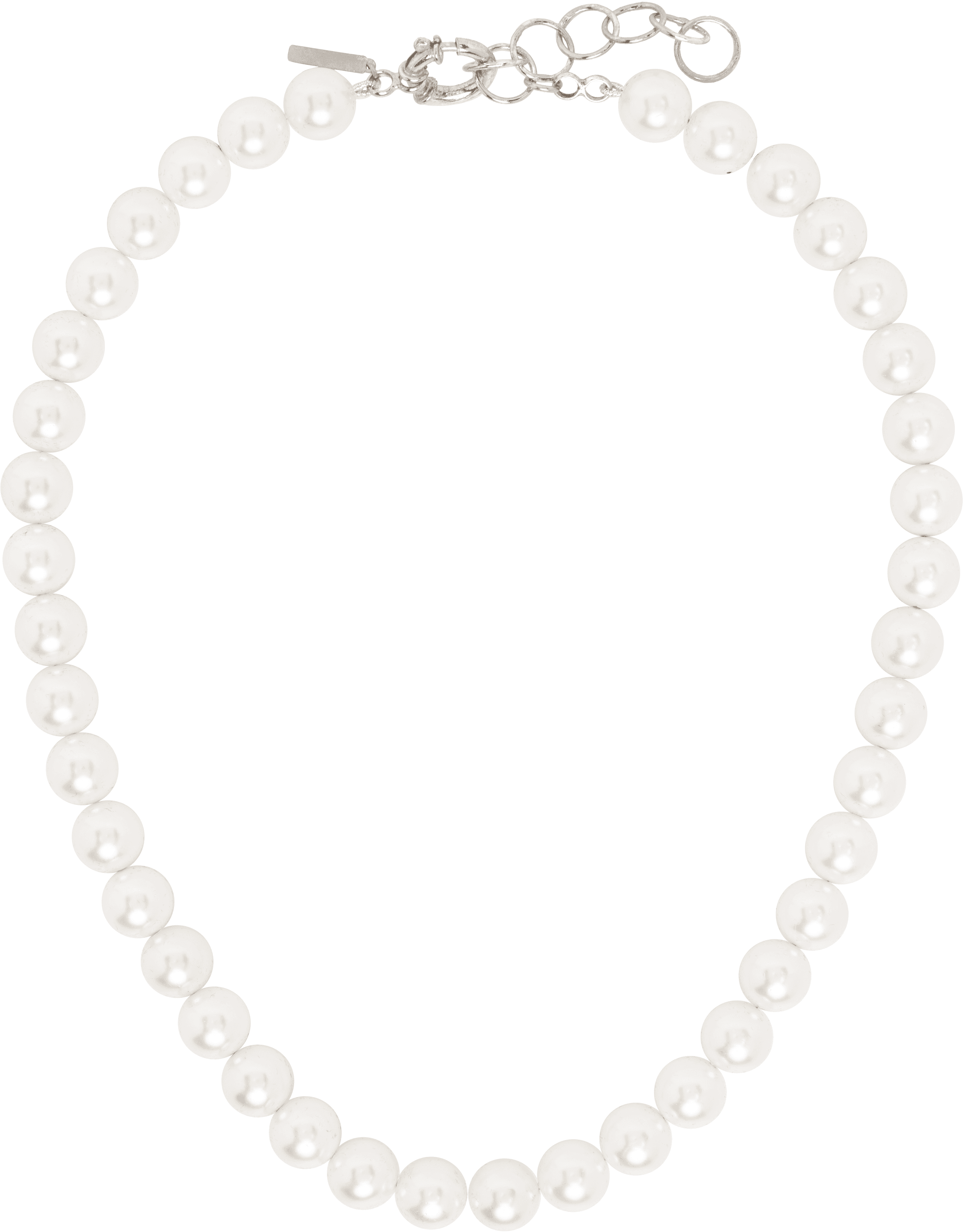 Shell Faux-Pearl Necklace - Image 1