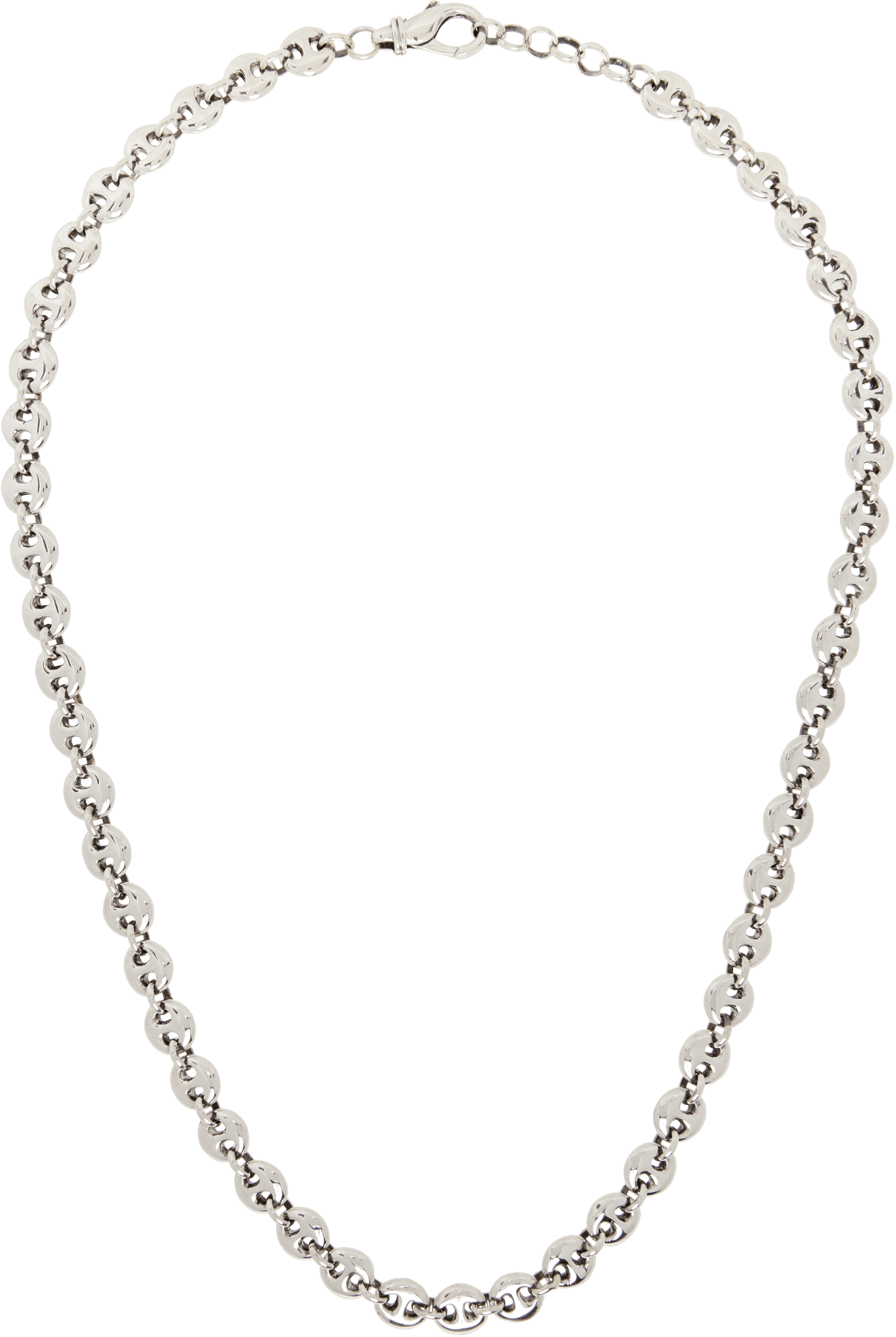 Small Circle Link Necklace - Image 1