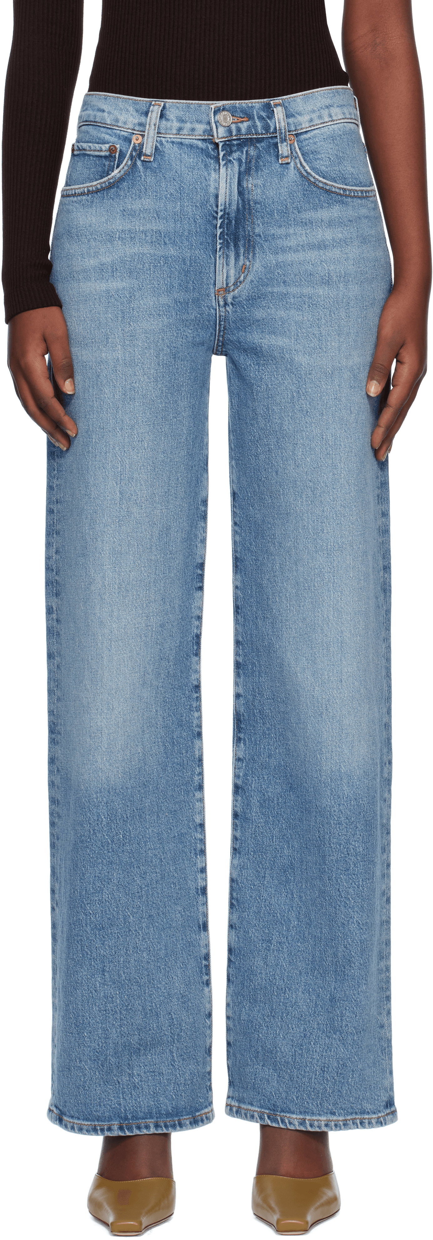 Blue Harper Straight Jeans - Image 1
