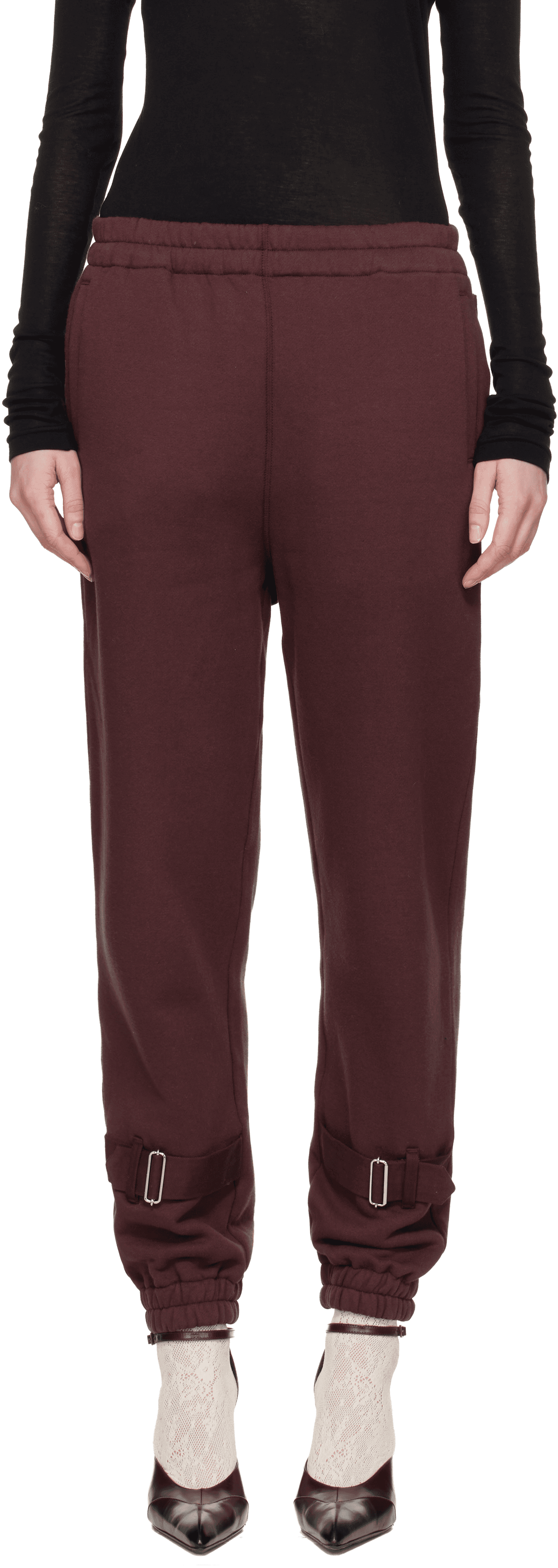 Burgundy UP2E1505 Lounge Pants - Image 1
