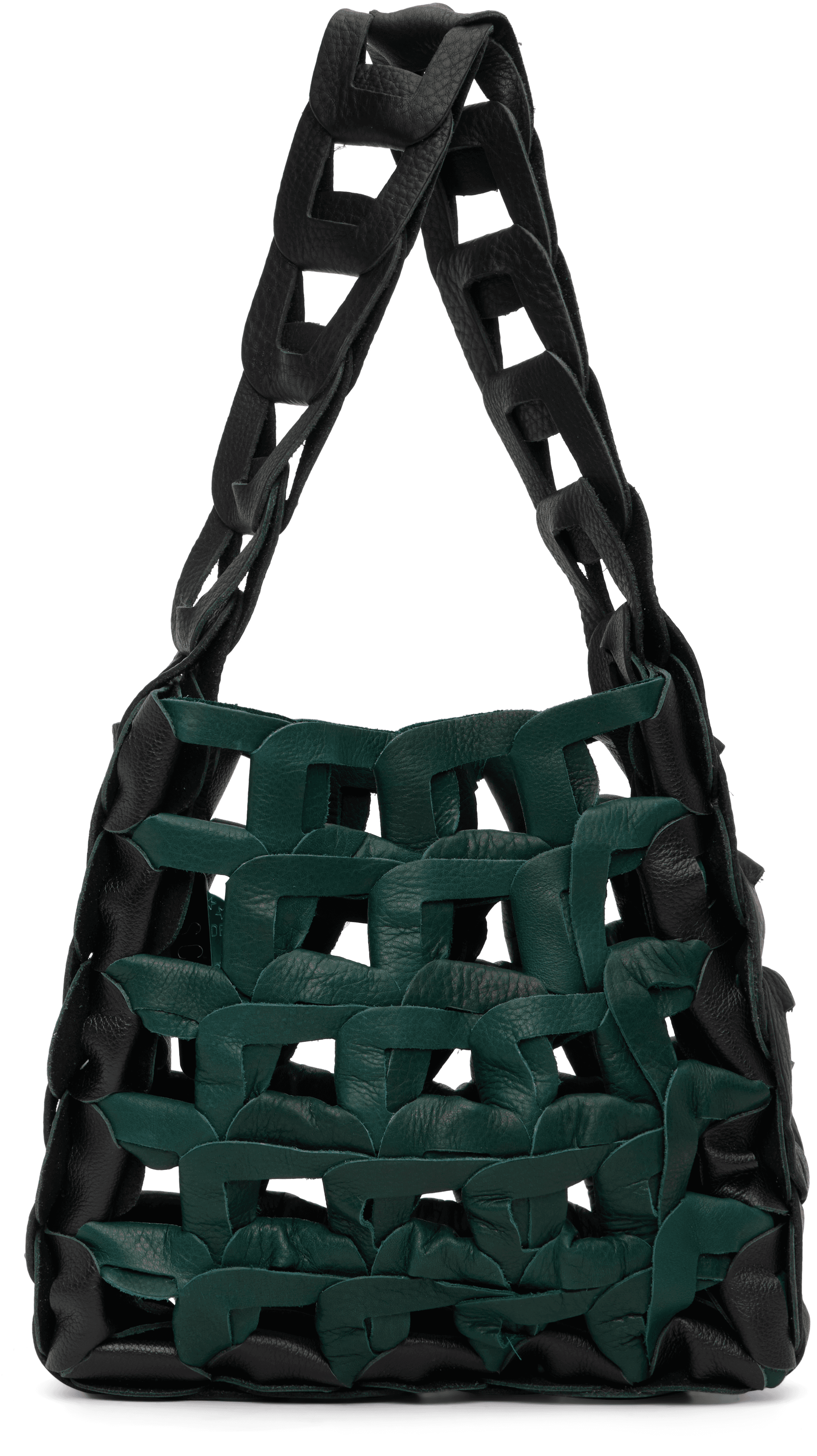 Black & Green Links Tote - Image 1