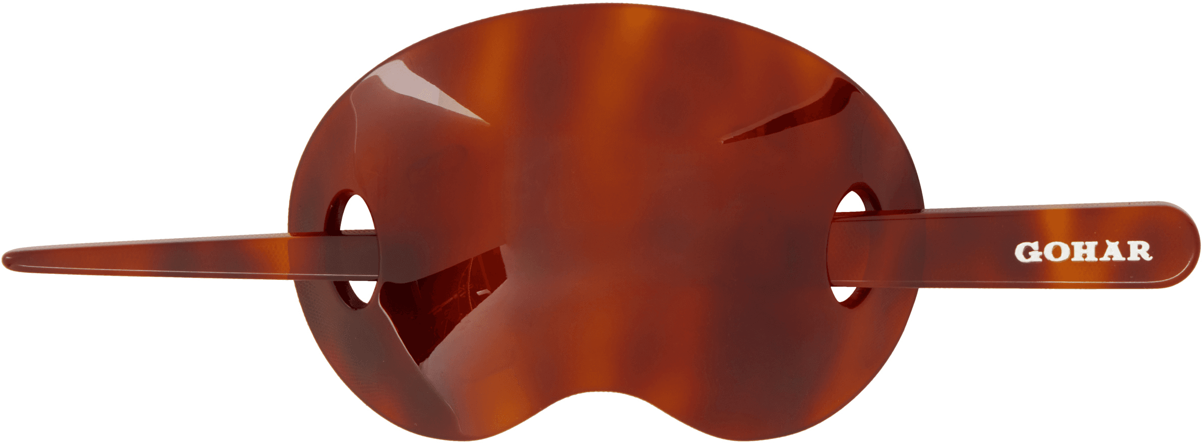 Brown & Black Bean Barrette - Image 1