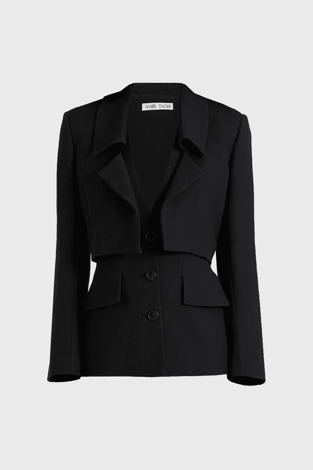 Cece Blazer in Silk and Wool - Image 1