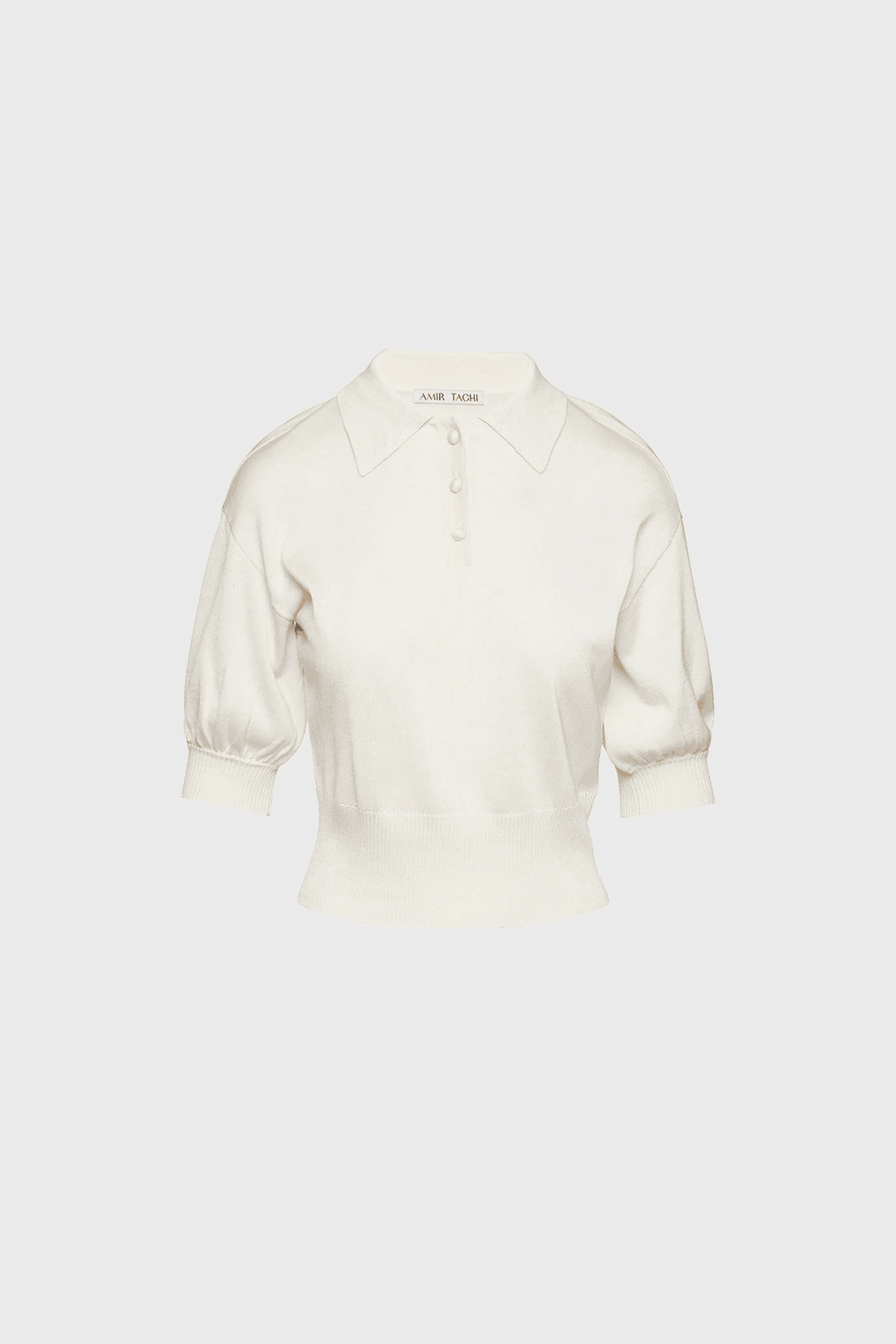 Camile Top in Silk and Cashmere - Image 1