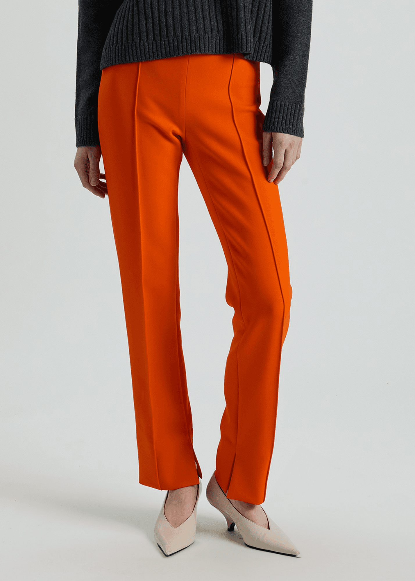 Lisa Pant in Wool Soft Scuba - Image 1