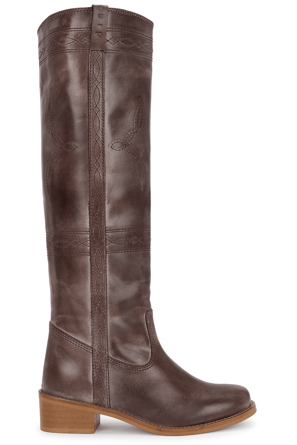 Ann Gaucho With Western Stitching Boot - Image 1