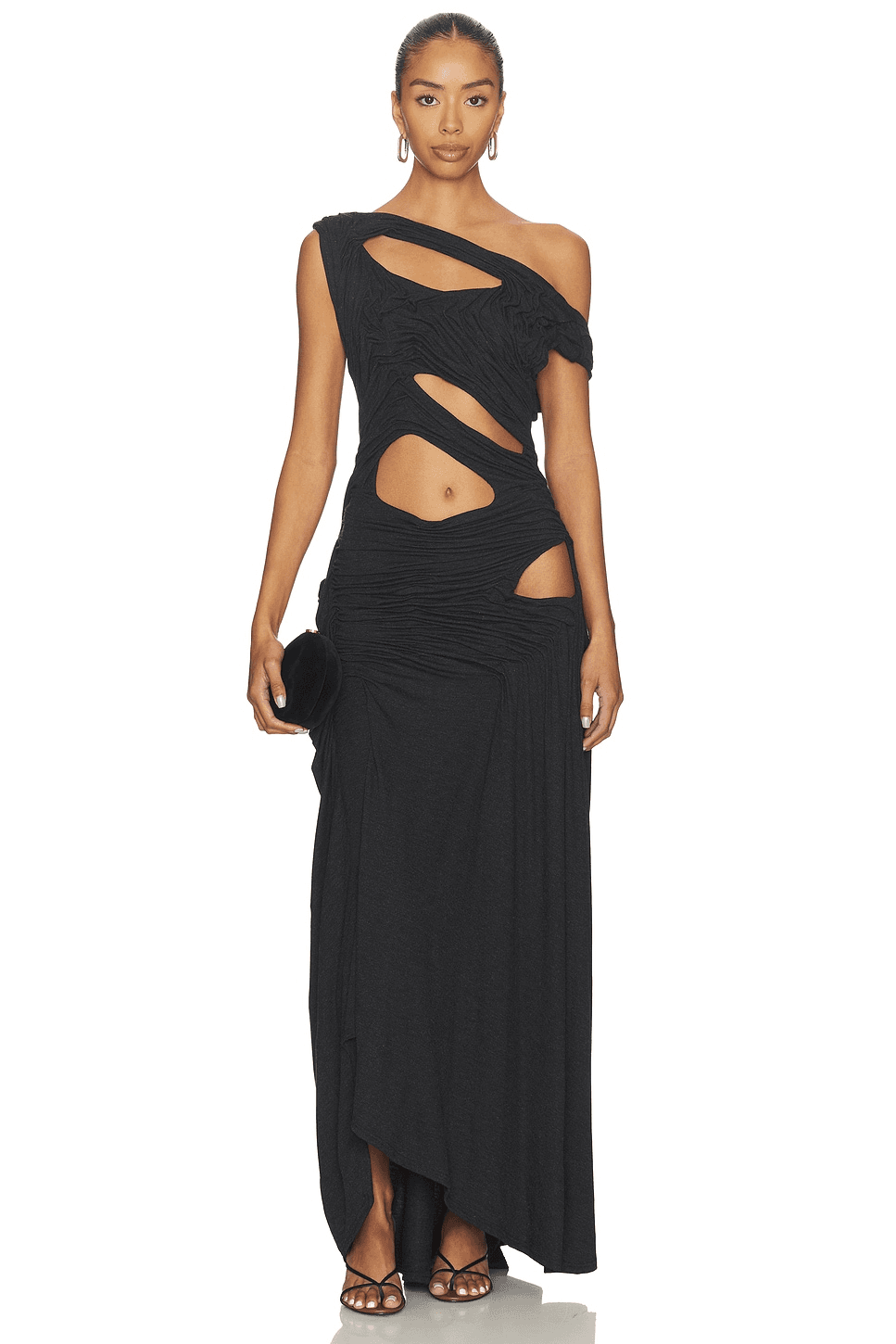 One Shoulder Midnight Dress - Image 1