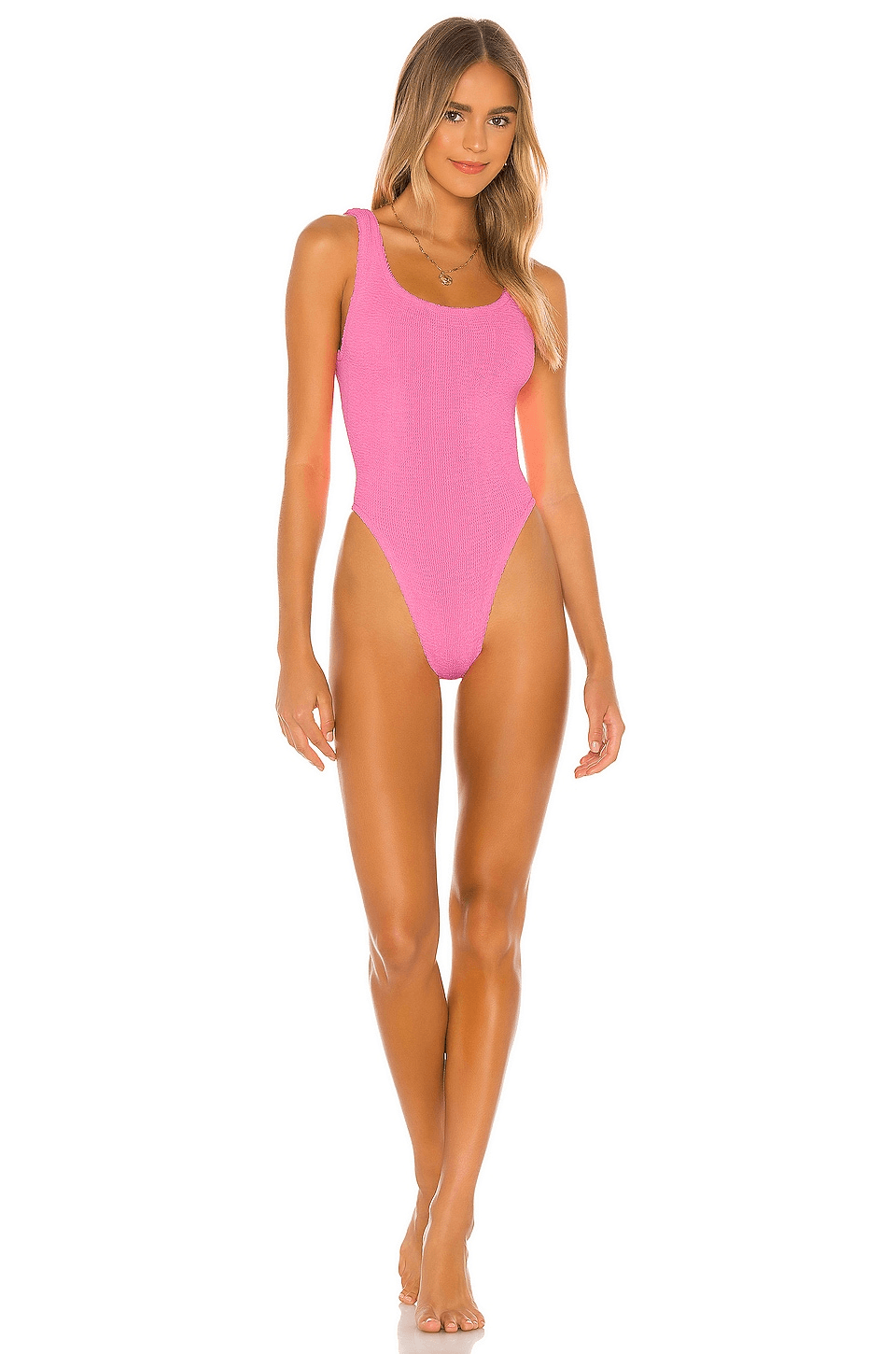 Classic Square Neck One Piece - Image 1