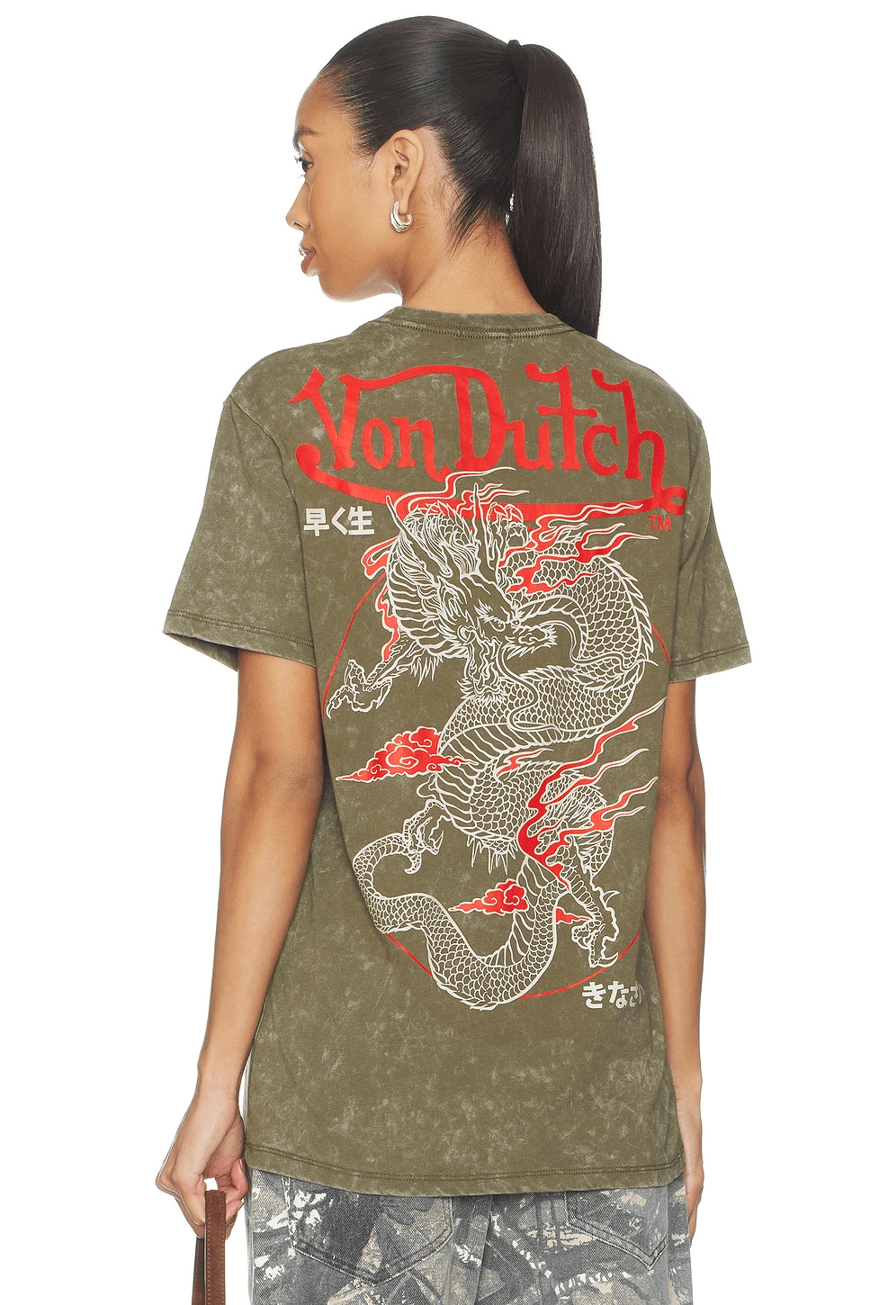 Dragon Washed Tee - Image 1