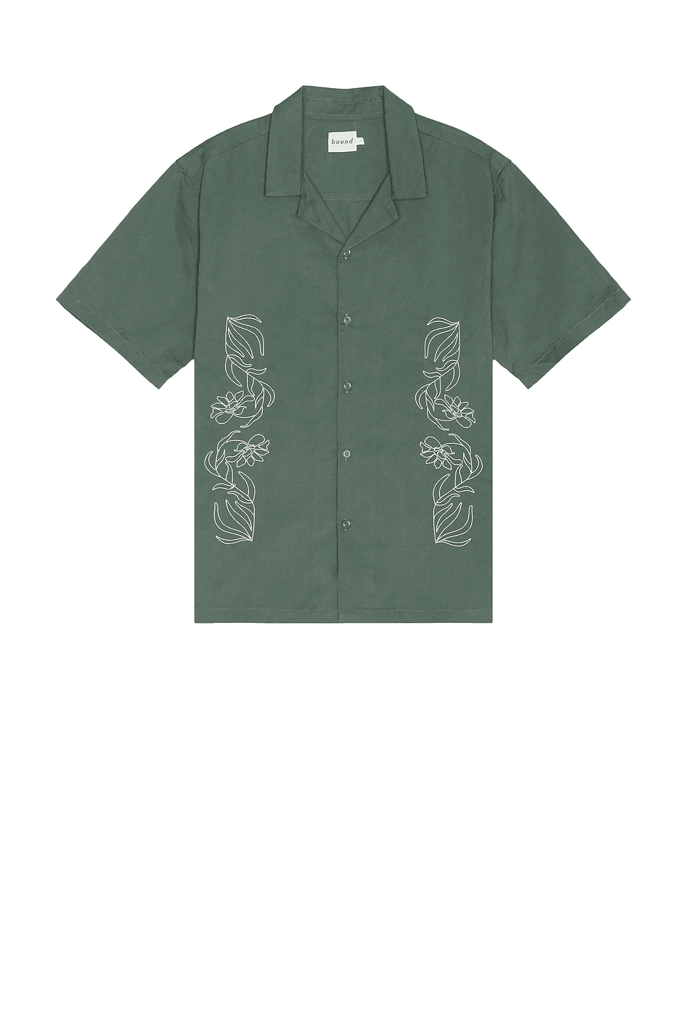 Floral Embroidery Shirt - Image 1