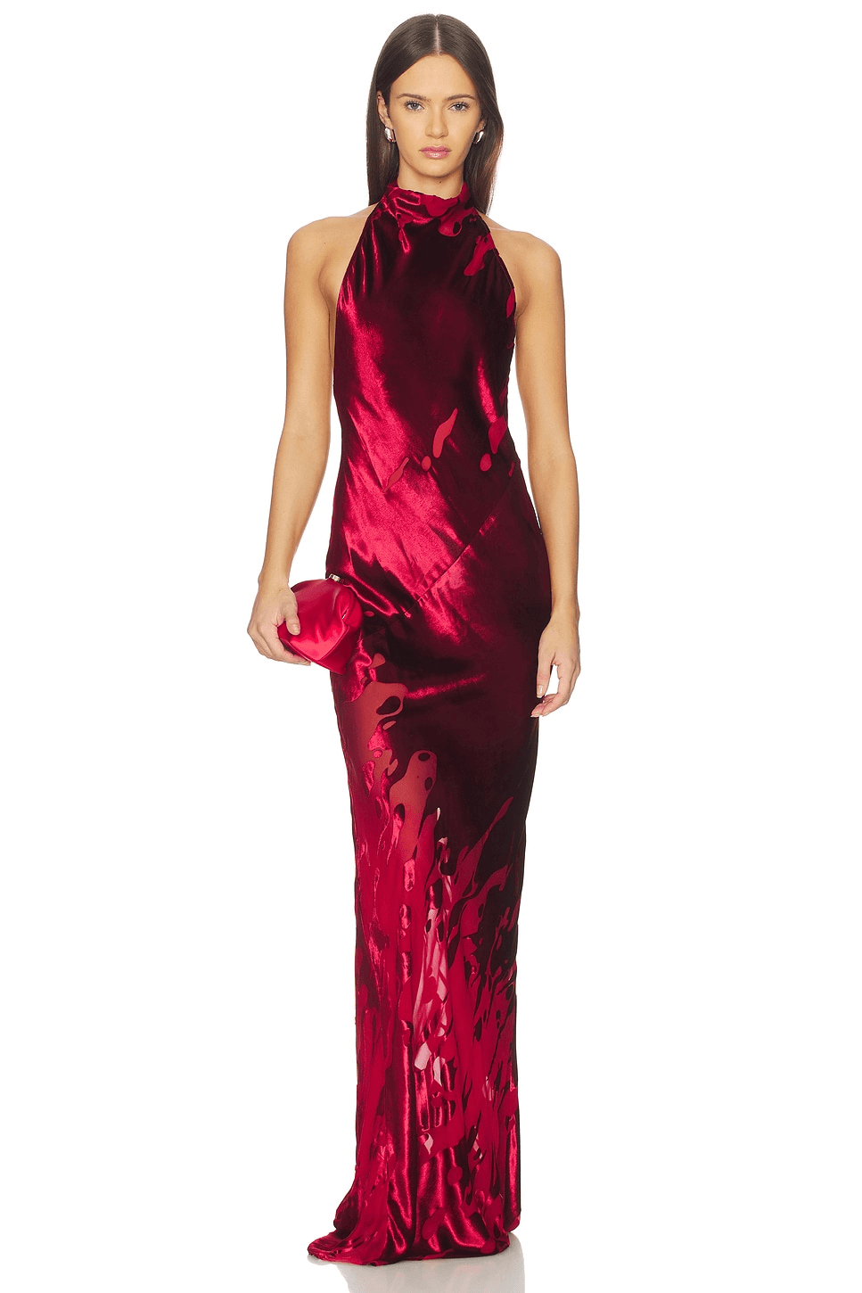 Halter Bias Gown - Image 1