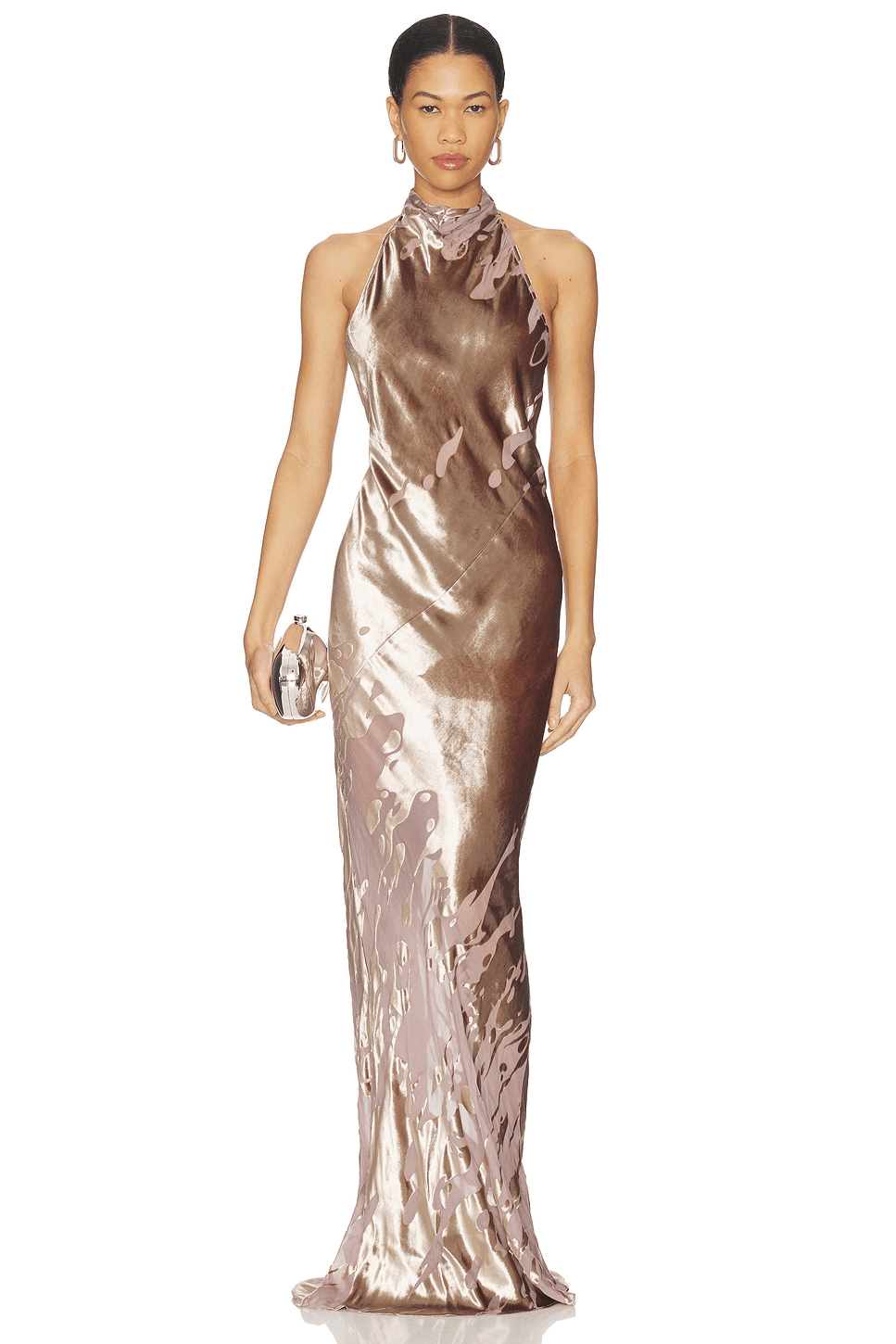 Halter Bias Gown - Image 1