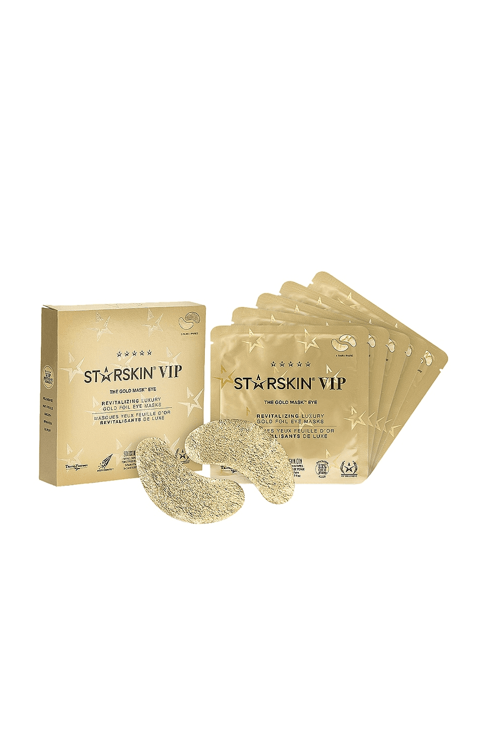 VIP The Gold Mask Eye 5 Pack - Image 1