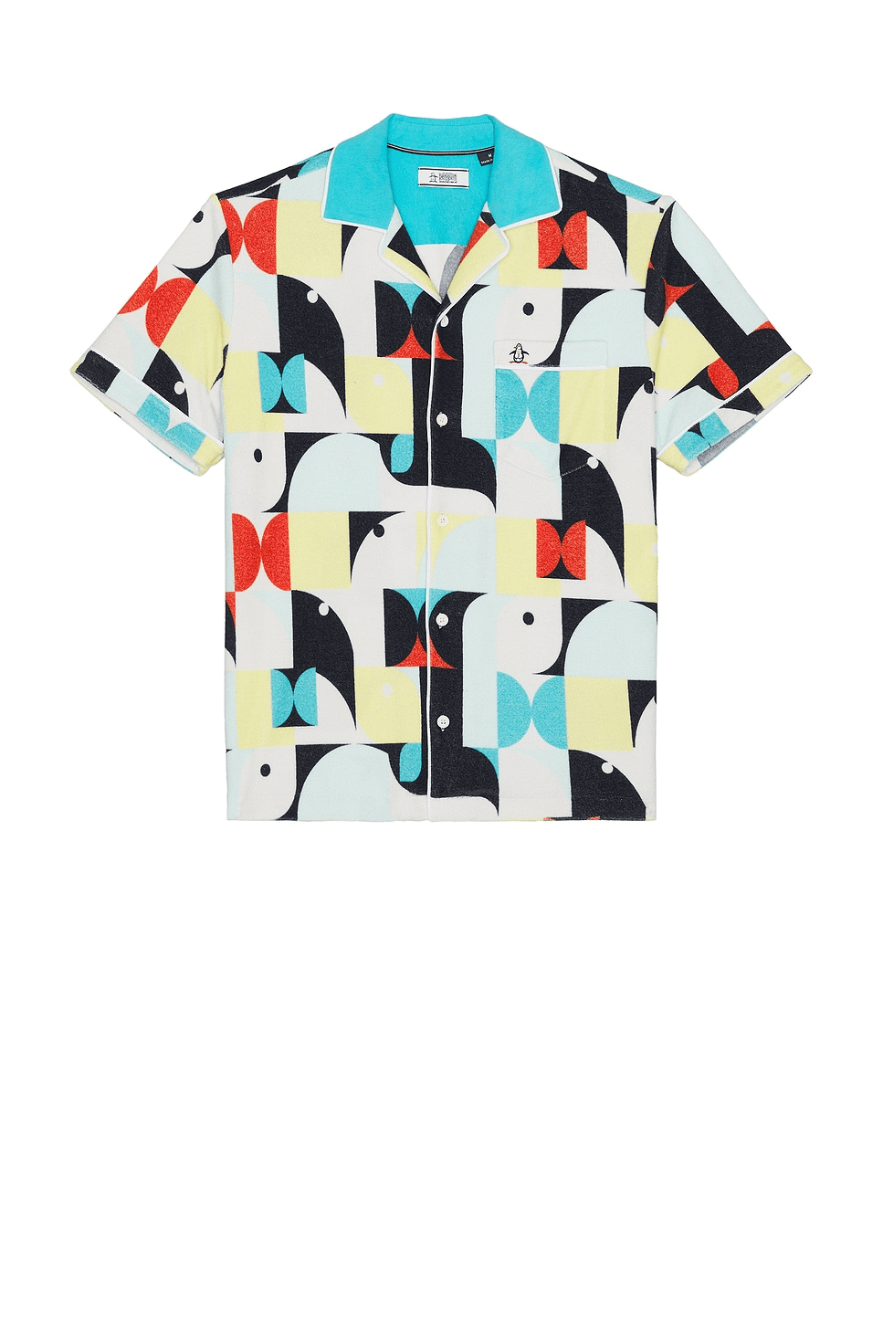 Terry Penguin Camp Shirt - Image 1