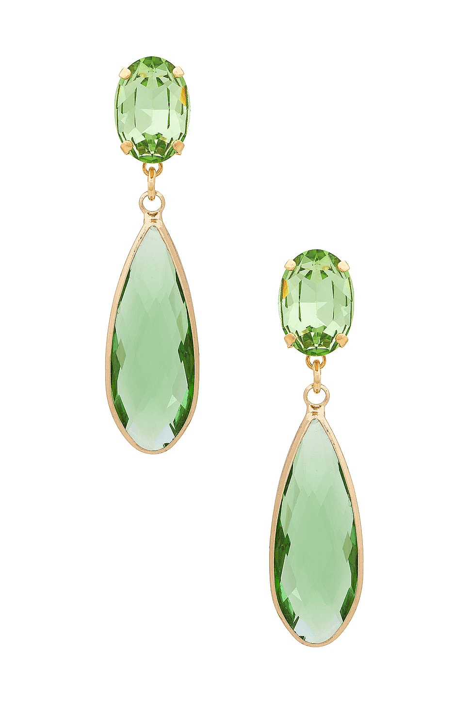 Mono Colour Drop Earrings - Image 1