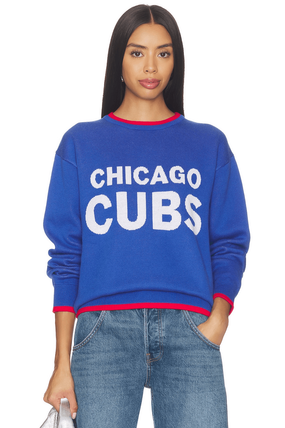 x REVOLVE Chicago Cubs Crew Pullover - Image 1