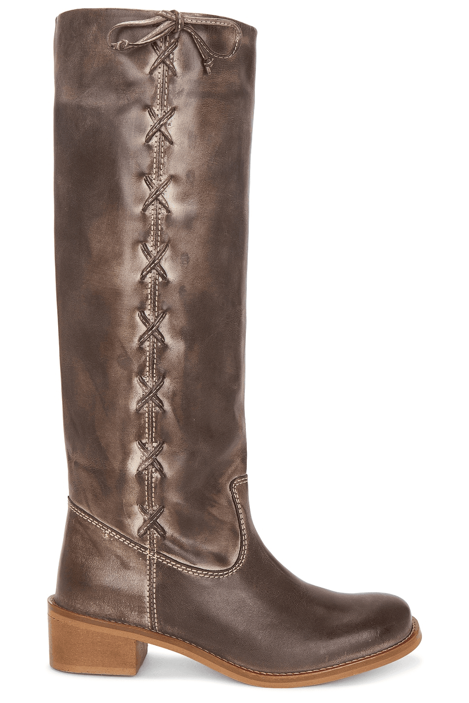 Ann Side Laces Gaucho Boot - Image 1
