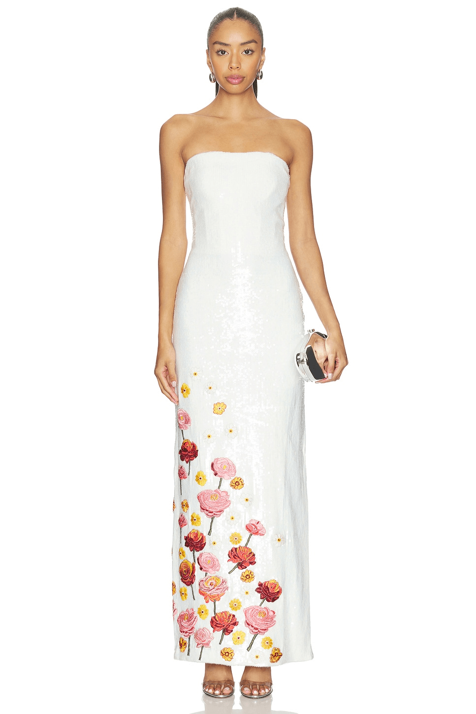 Rahul Mishra Sequined Corset Maxi Dress - Image 1