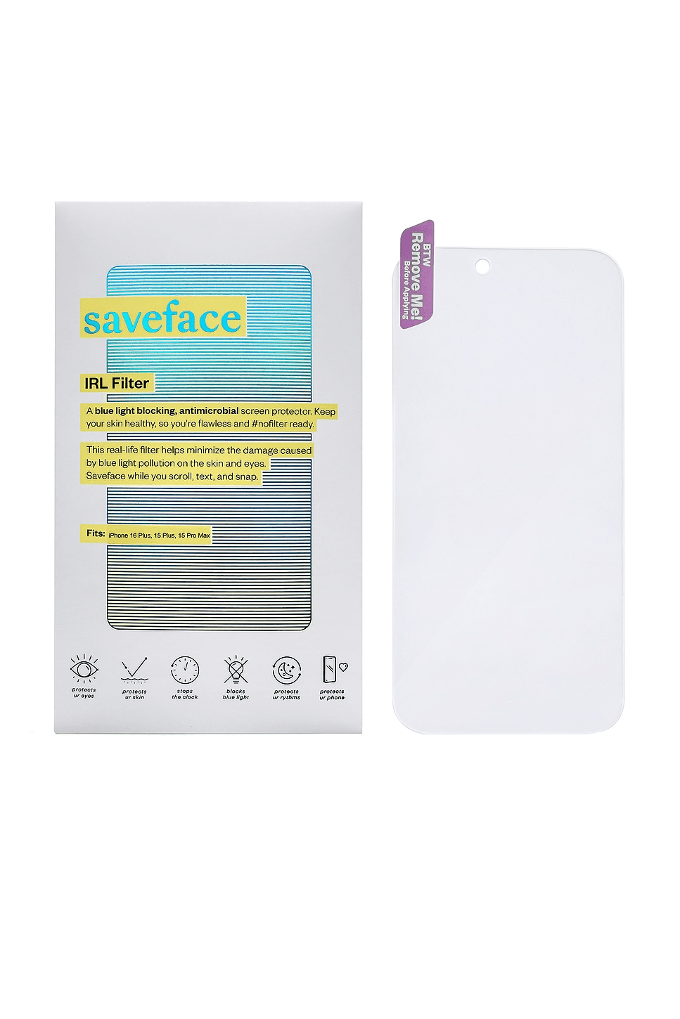 Blue Light Blocking Irl Filter 16 Plus/15 Plus/15 Pro Max - Image 1