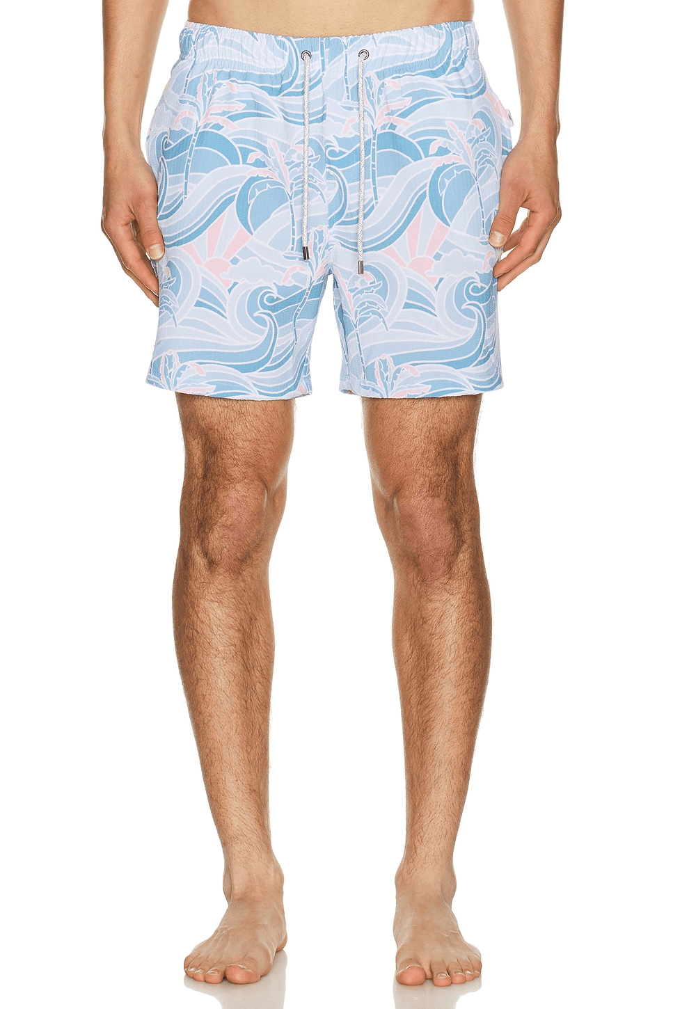 Seersucker Stretch Volleys - Image 1