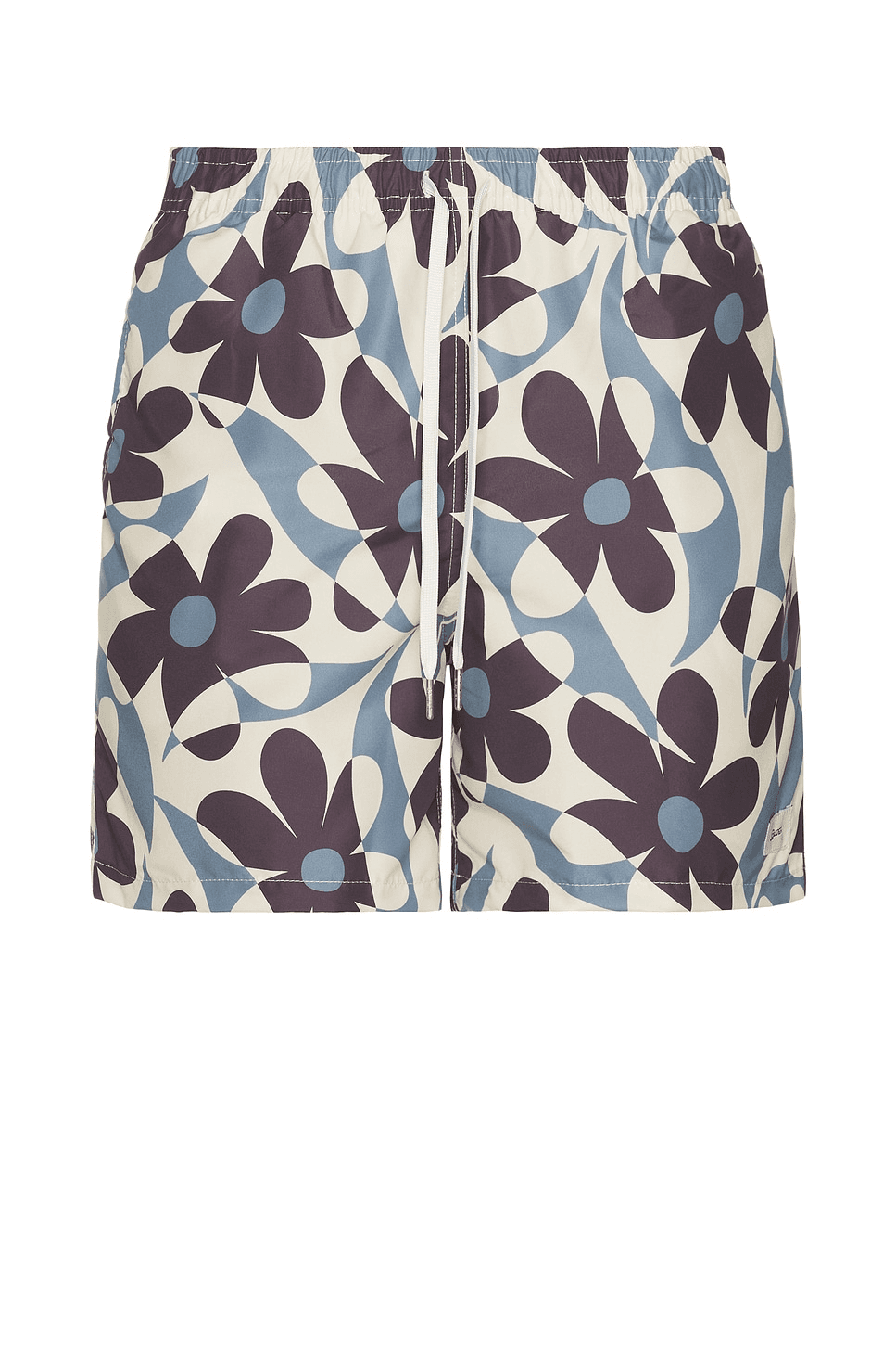 Pastel Daisy Trip Swim Trunks - Image 1