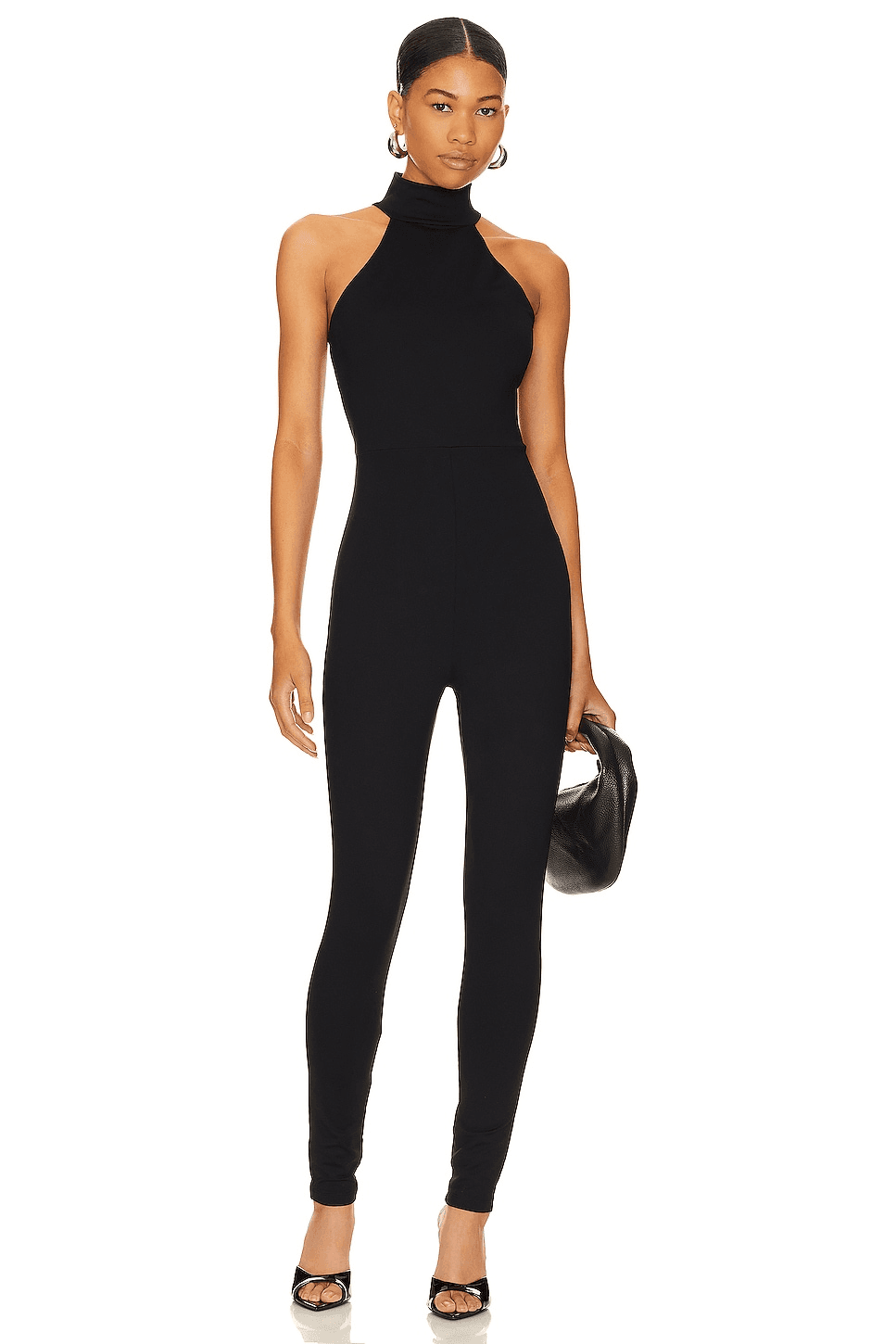 Mock Neck Jumpsuit - Image 1