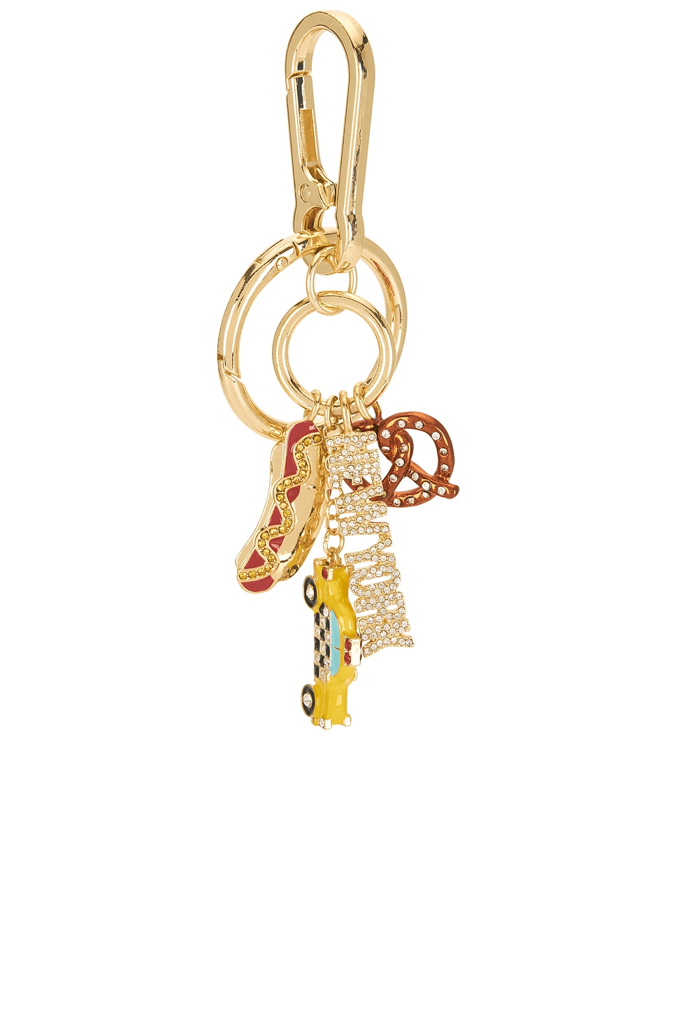 Big Apple Bling Bag Charm - Image 1