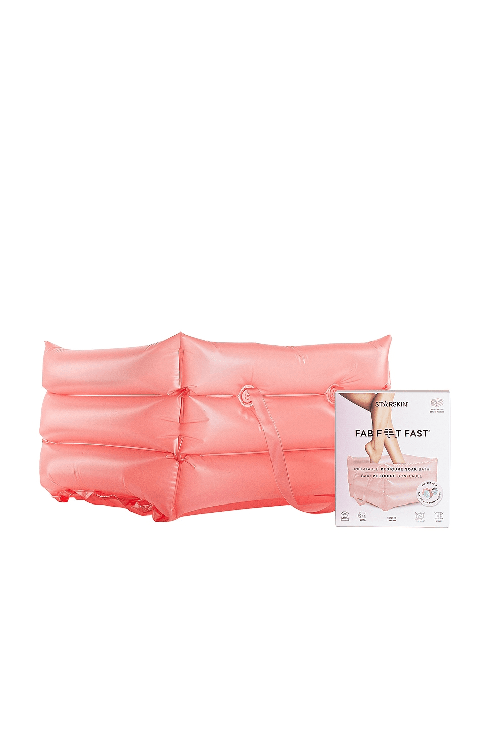 Fab Feet Fast Inflatable Pedicure Soak Bath - Image 1