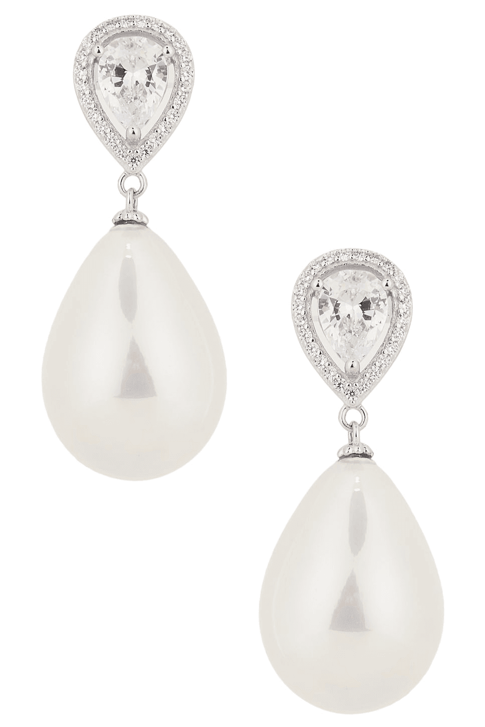 Kamila Halo Pearl Earring - Image 1