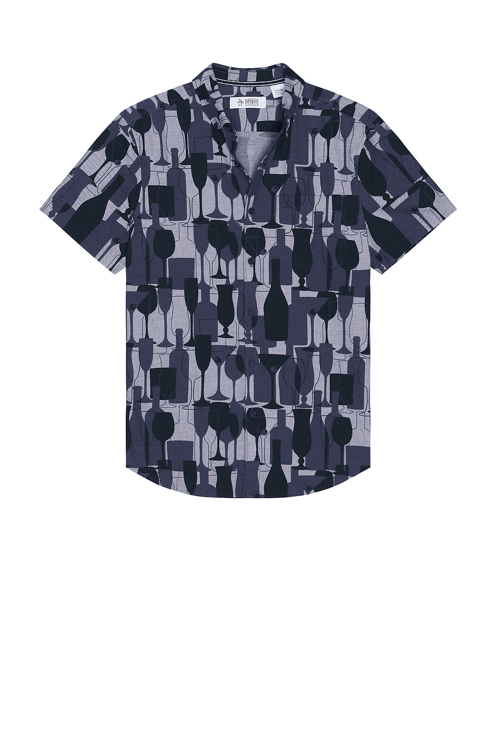 Chambray All Over Print Shirt - Image 1