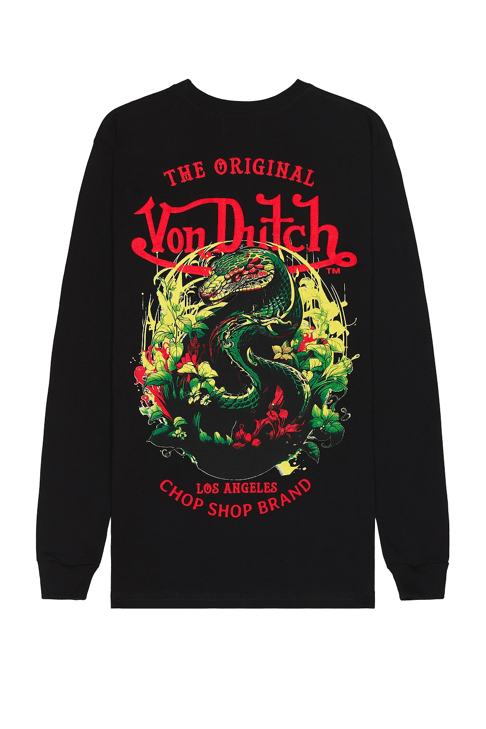 Snake Graphic Long Sleeve Tee - Image 1