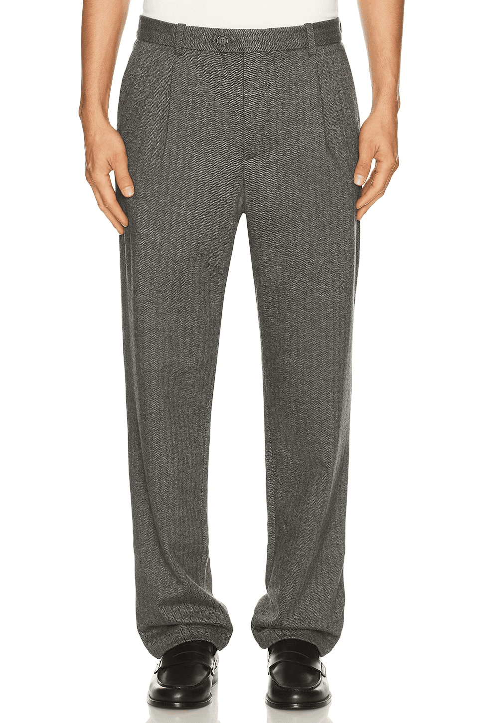 Herringbone Gracell Trouser - Image 1