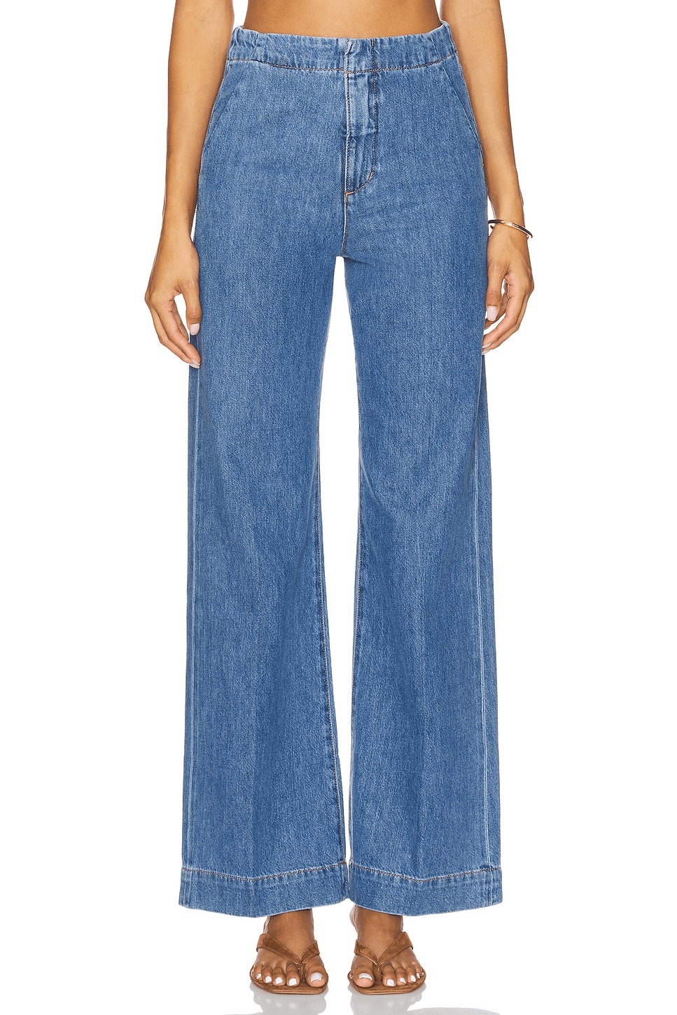 Clean Denim Trouser - Image 1