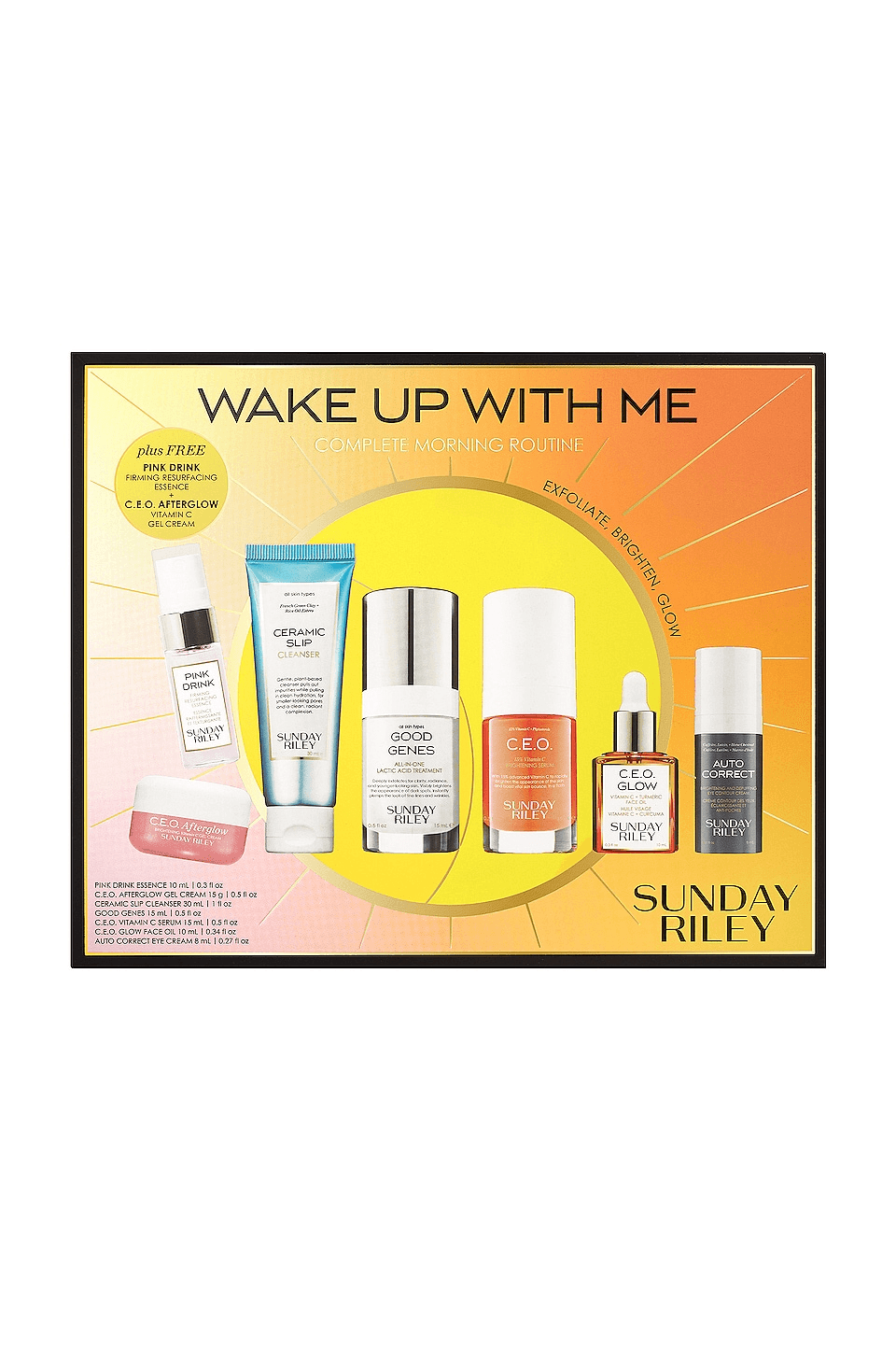 Wake Up With Me Complete Brightening Morning Routine Set - Image 1