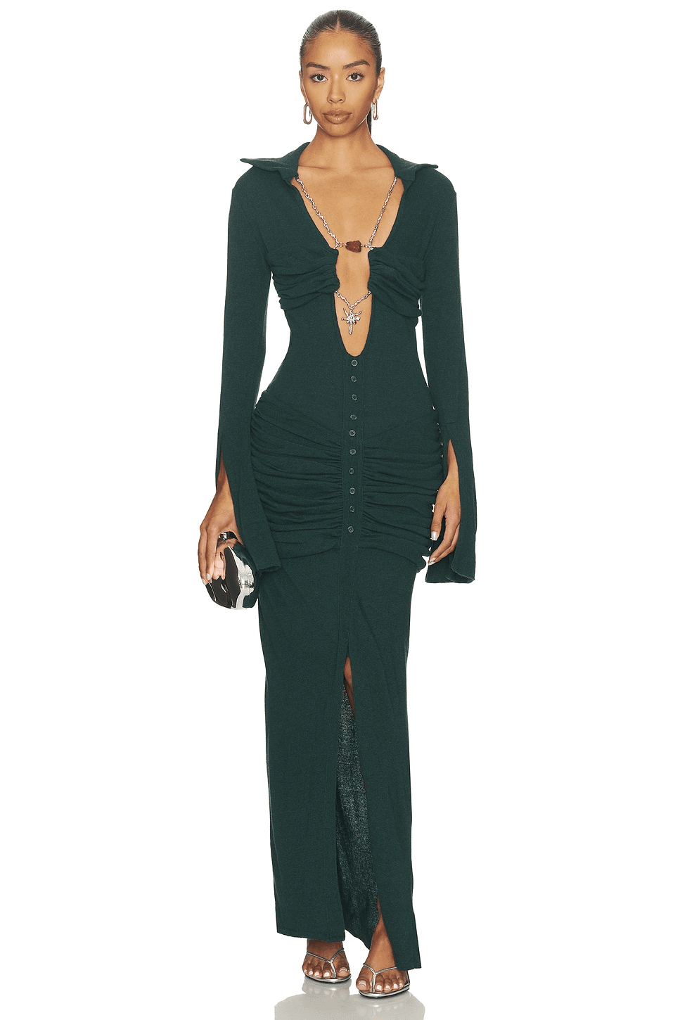 La Davina Knit Long Dress - Image 1