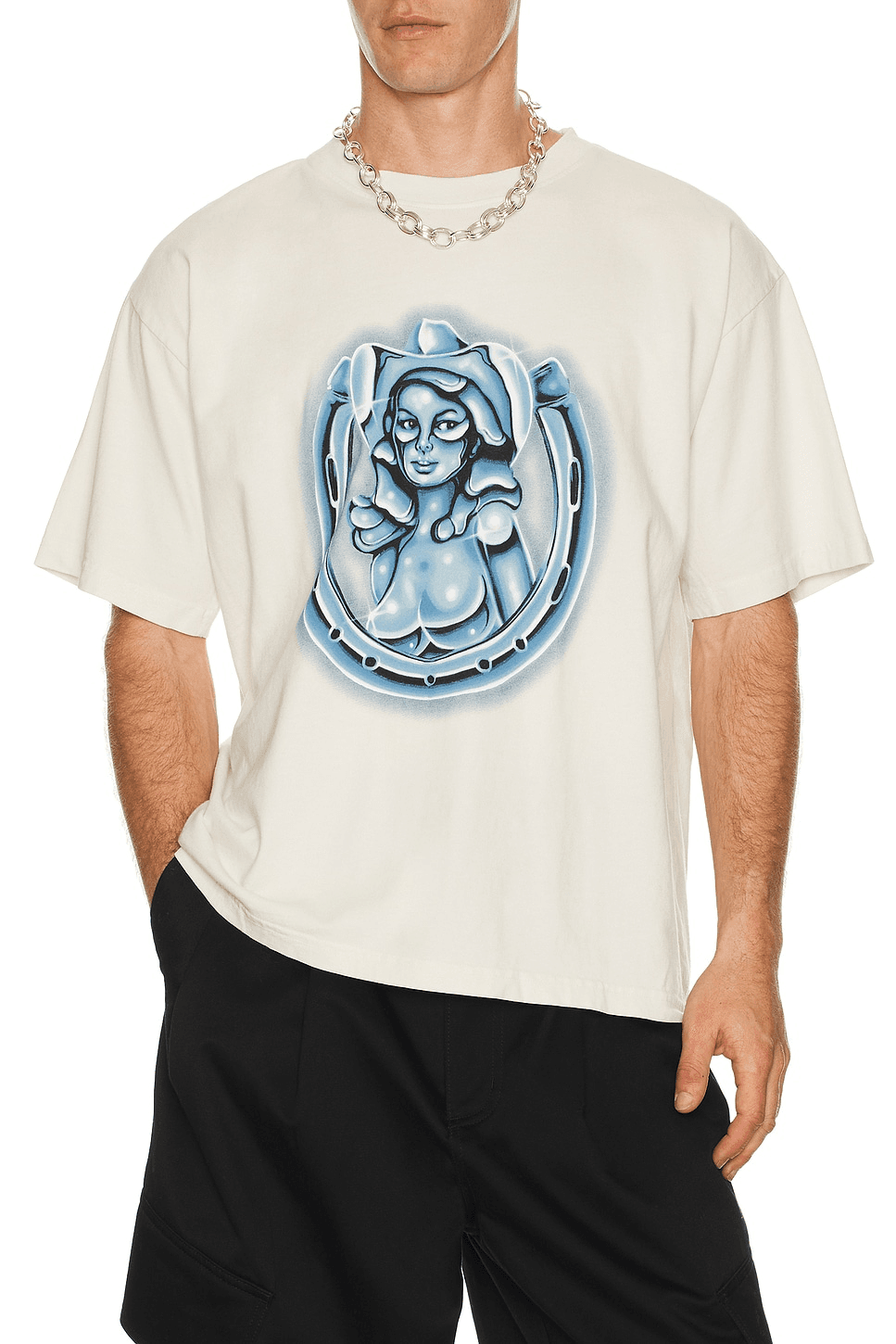 Chrome Cowgirl Tee - Image 1