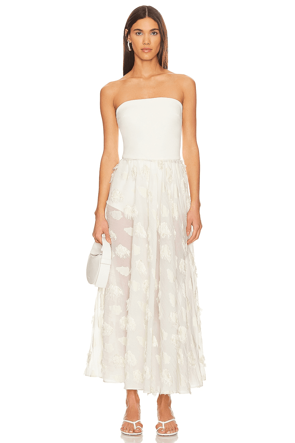 Strapless Maxi Dress - Image 1