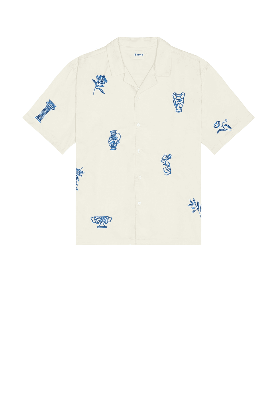 Grecian Embroidery Shirt - Image 1