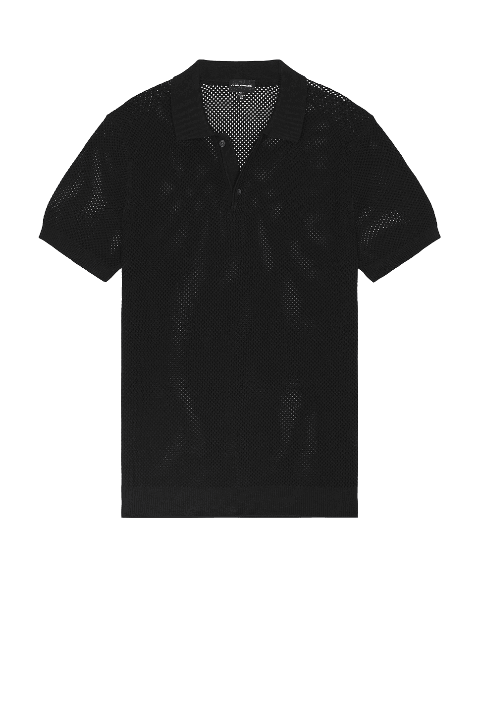 Textured Sweater Polo - Image 1